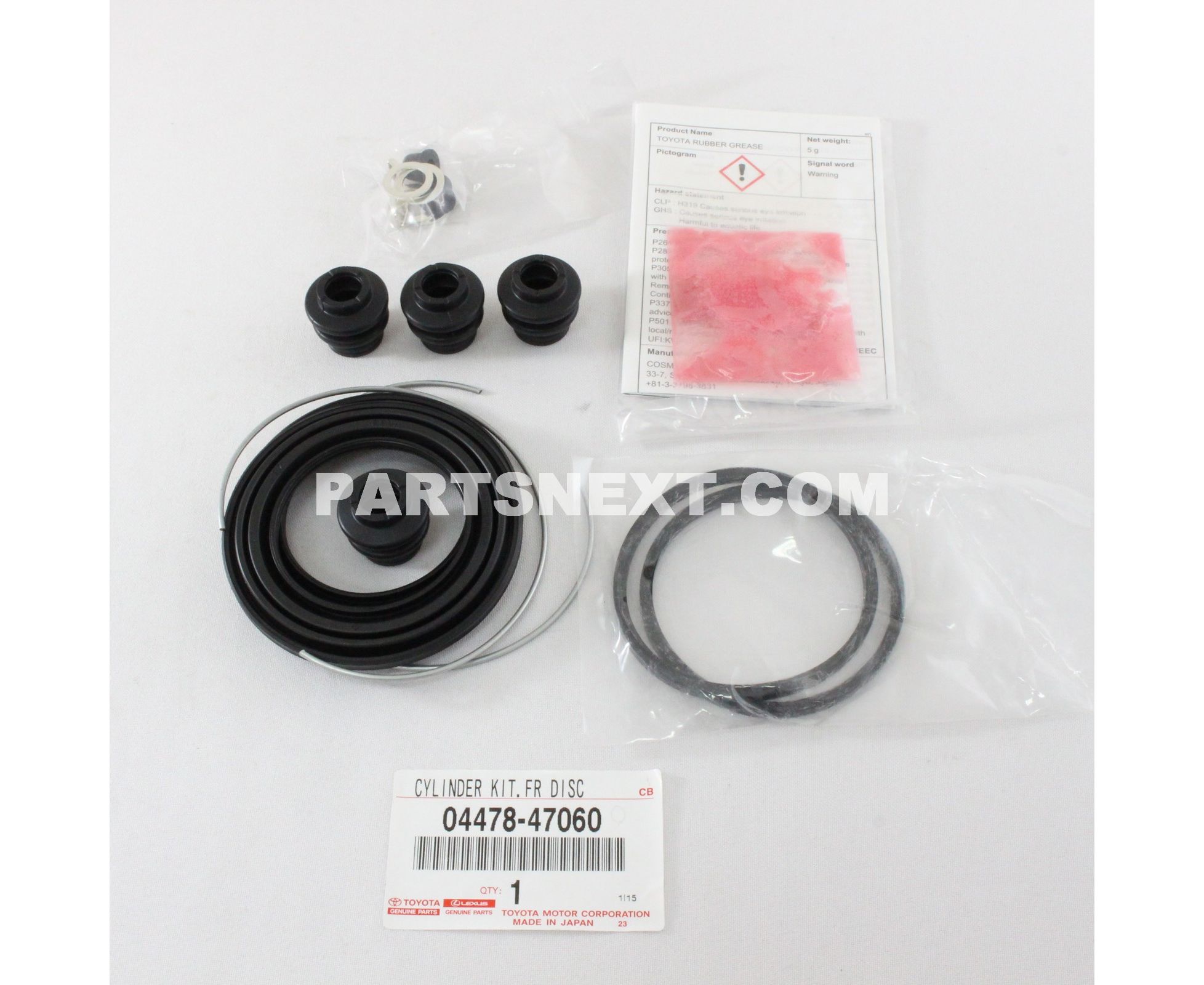 Toyota :: 04478-47060 CYLINDER KIT, DISC BRAKE, FRONT