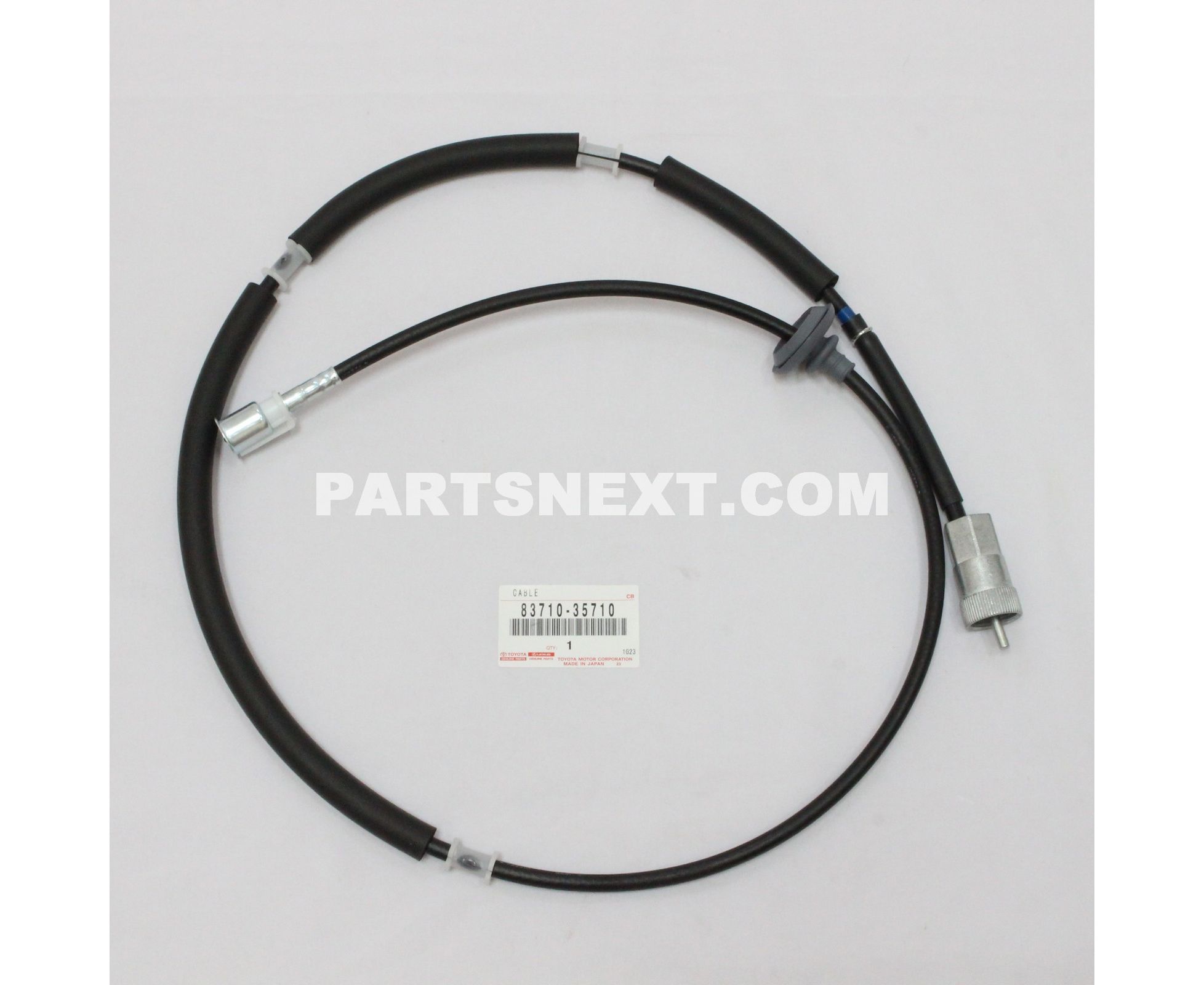 Toyota :: 83710-35710 CABLE ASSY, SPEEDOMETER DRIVE, NO.1
