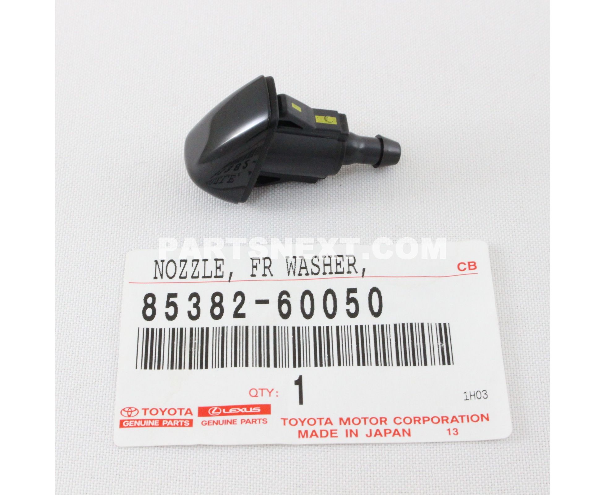 Toyota :: 85382-60050 NOZZLE, WINDSHIELD WASHER