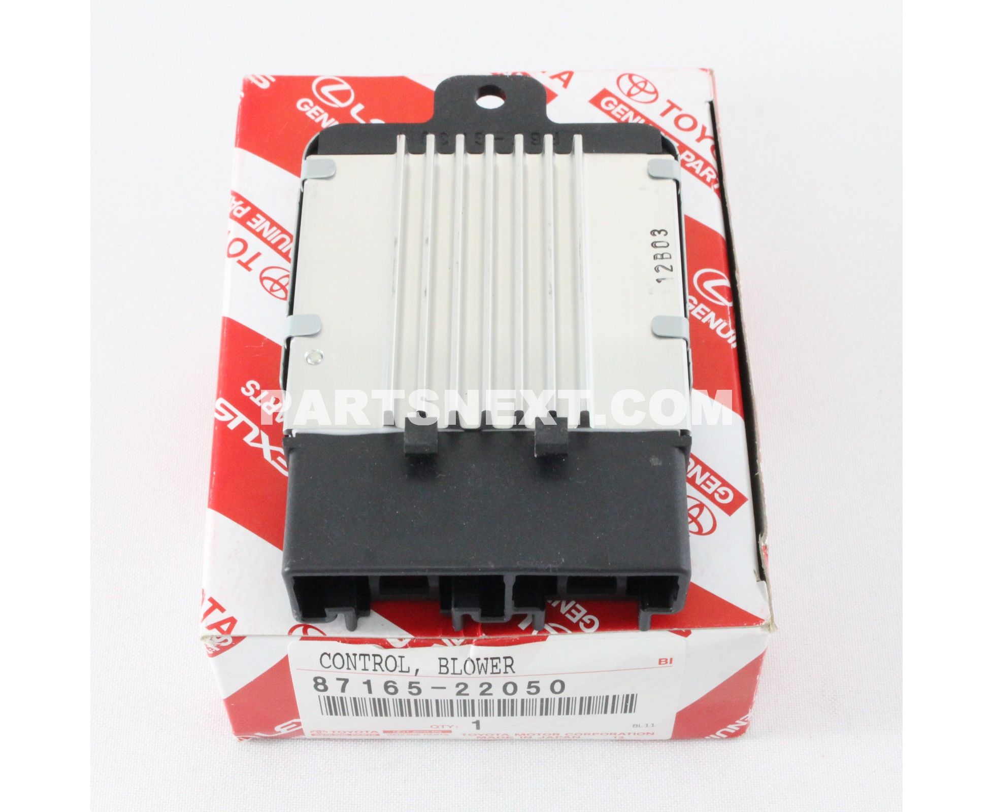 Toyota :: 87165-22050 CONTROL, BLOWER MOTOR