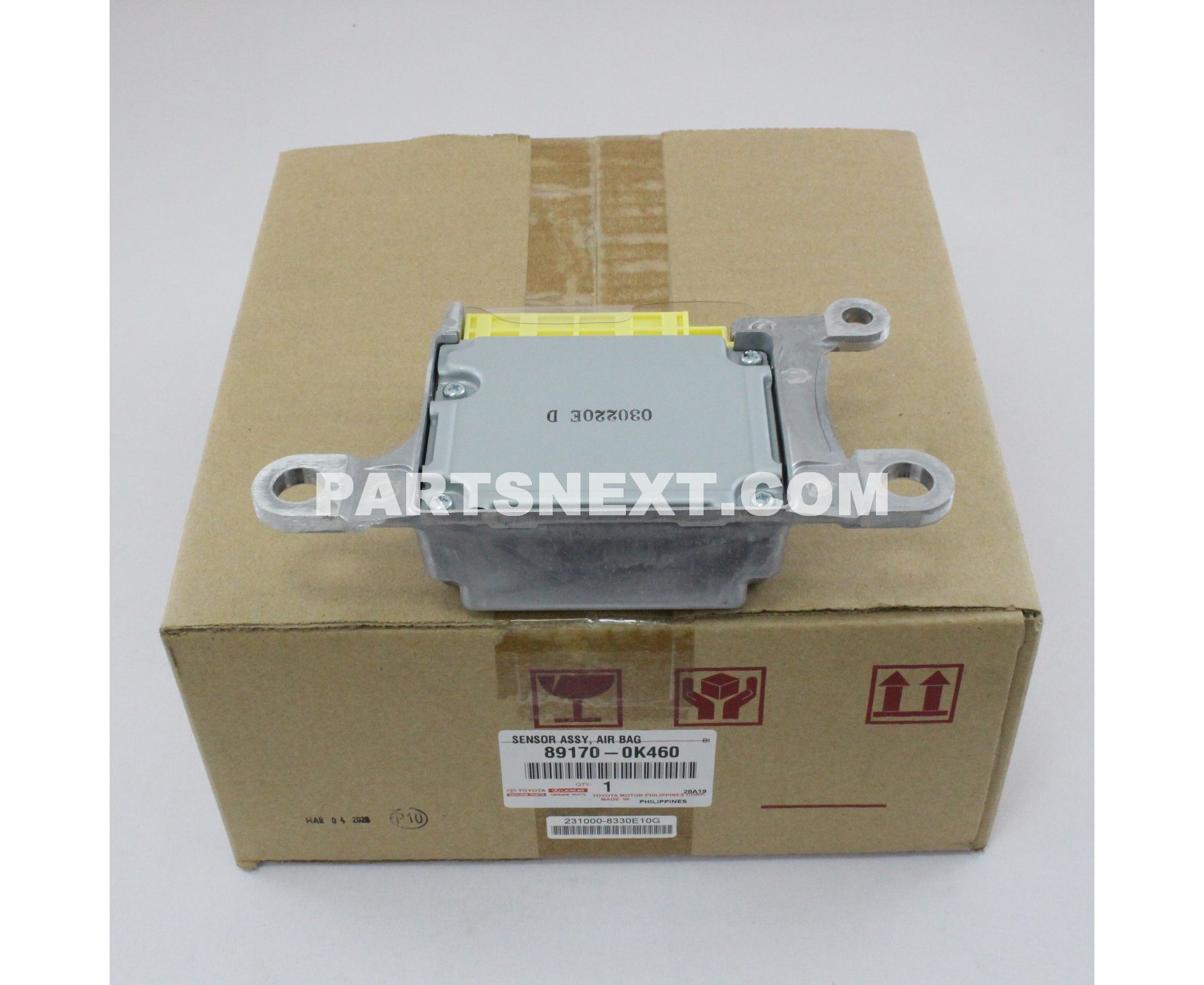 Toyota :: 89170-0K460 SENSOR ASSY, AIR BAG Toyota :: 89170-0K460 SENSOR ASSY, AIR BAG