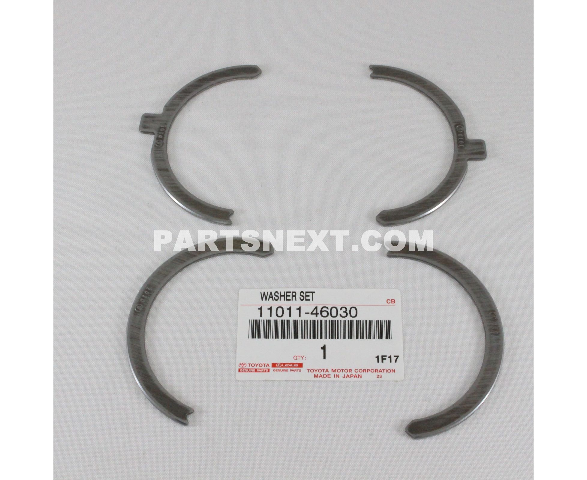 Toyota 1101146030 WASHER SET, CRANKSHAFT THRUST