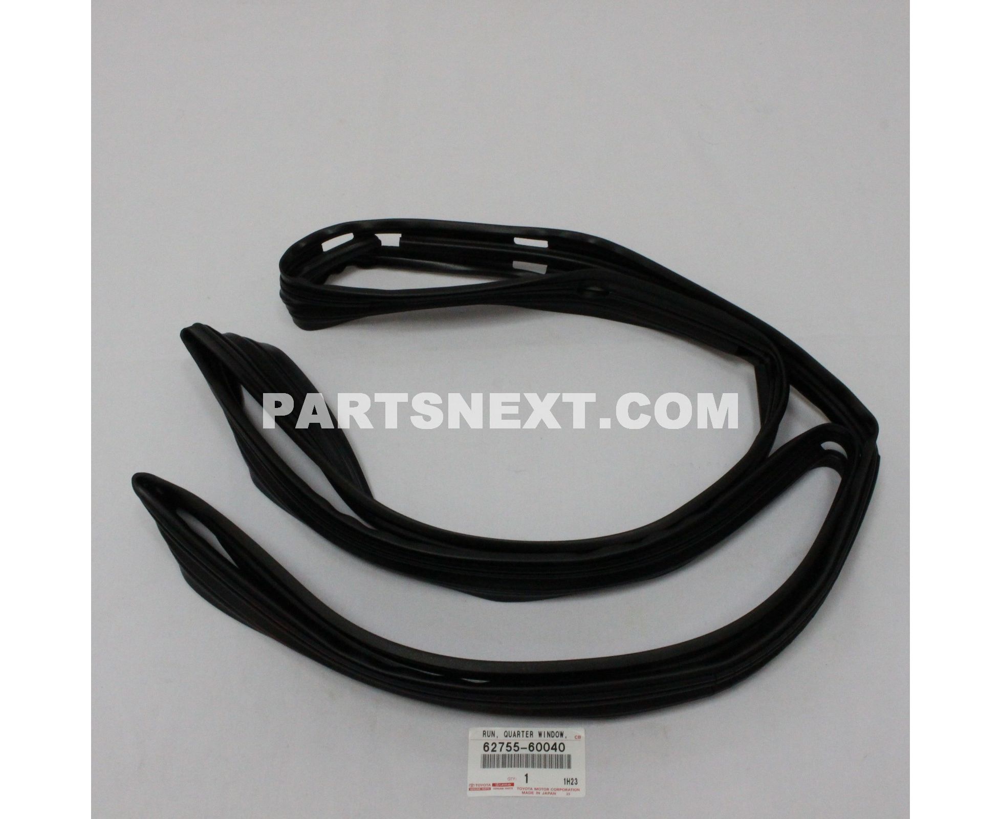 、 Toyota :: 62755-60040 RUN, QUARTER WINDOW, RH