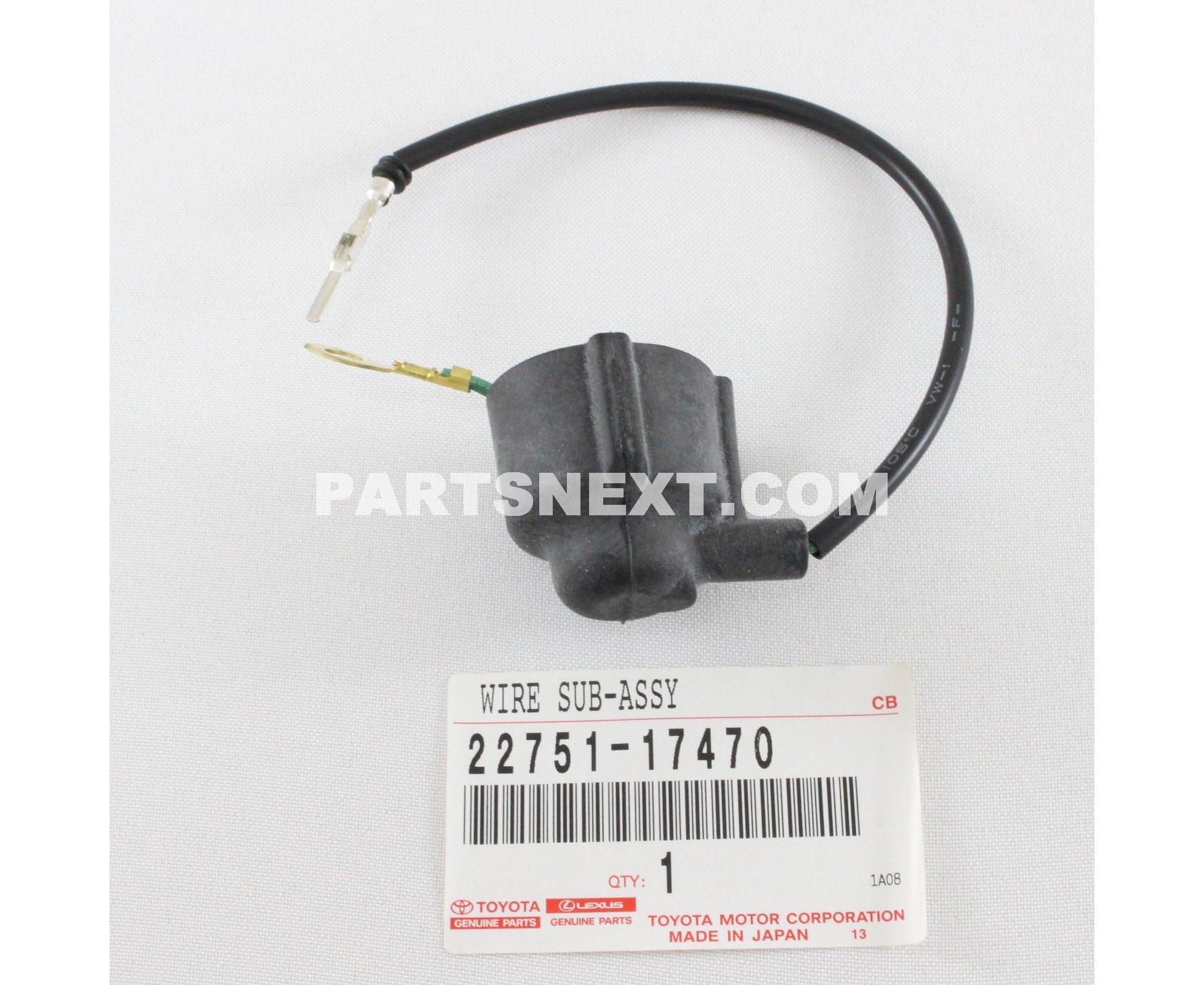 Toyota :: 22751-17470 WIRE SUB-ASSY, FUEL CUT SOLENOID