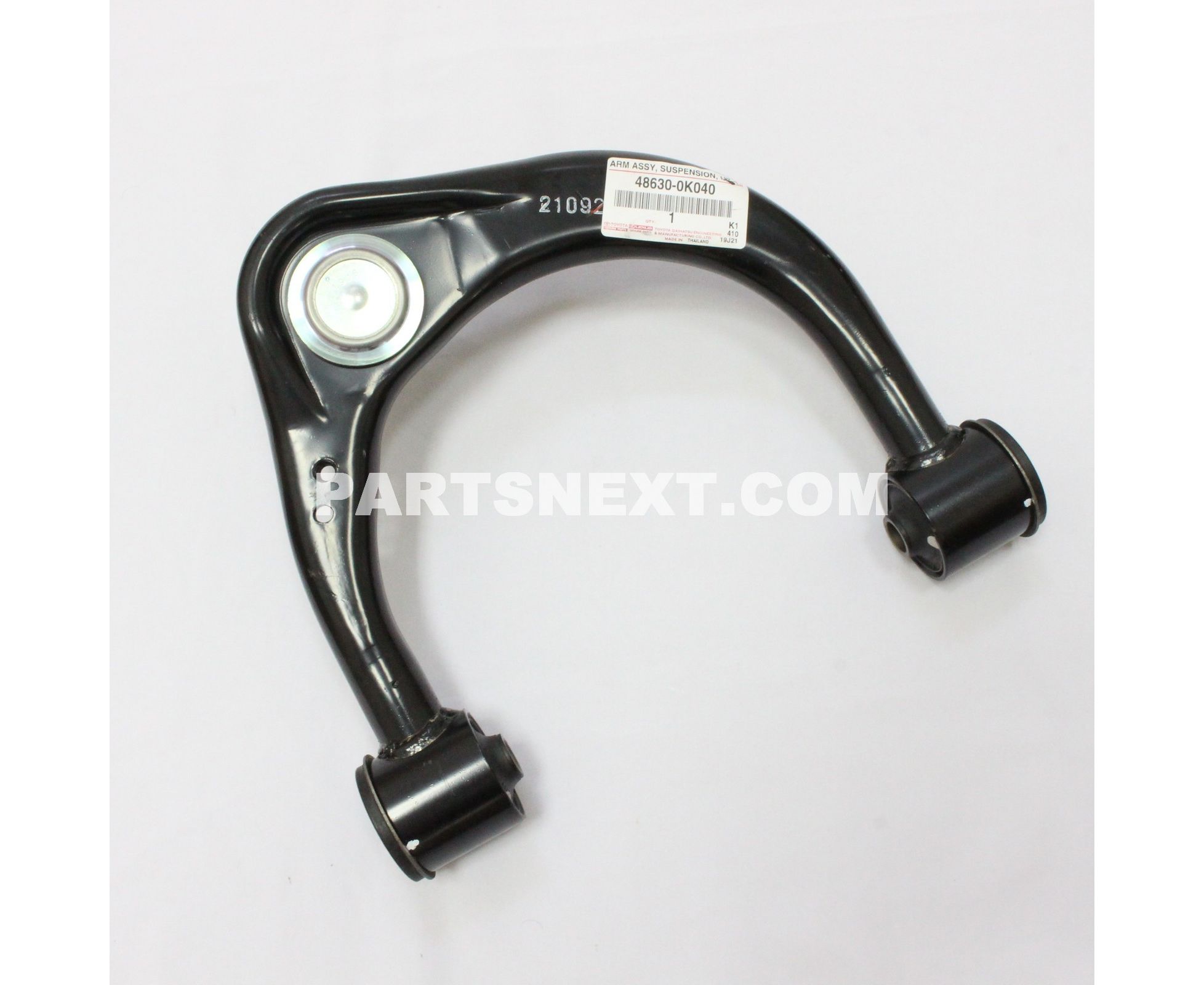 Toyota :: 48630-0K040 ARM ASSY, FRONT SUSPENSION, UPPER LH