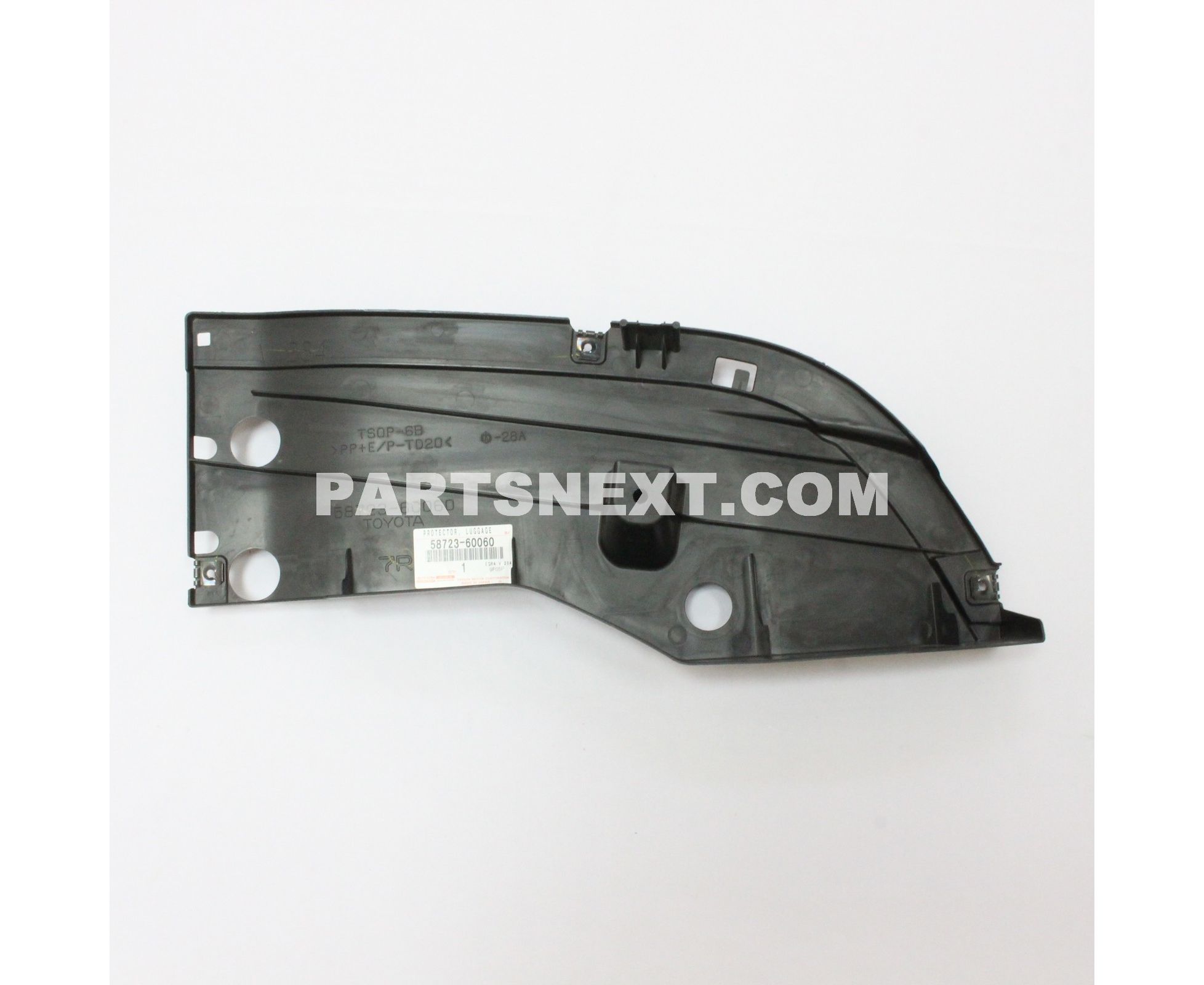 Toyota :: 58723-60060 PROTECTOR SUB-ASSY, REAR BUMPER, RH