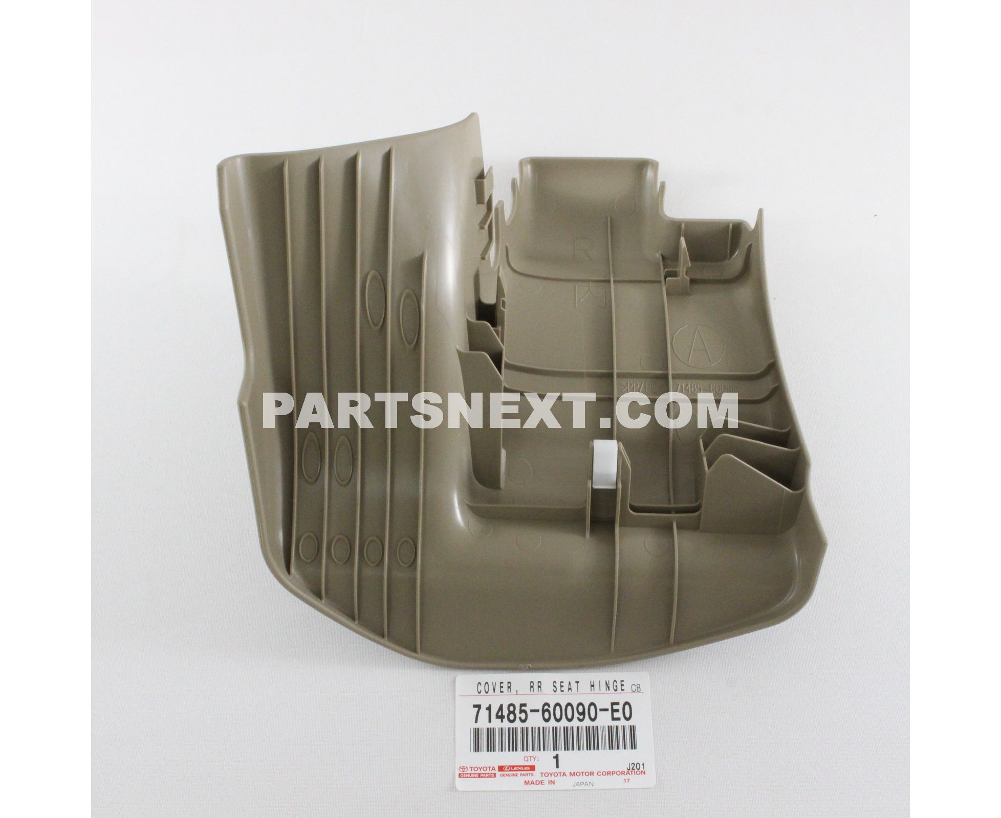 専用×2 7148560090E0 Genuine Toyota COVER, REAR SEAT HINGE, NO.2 RH