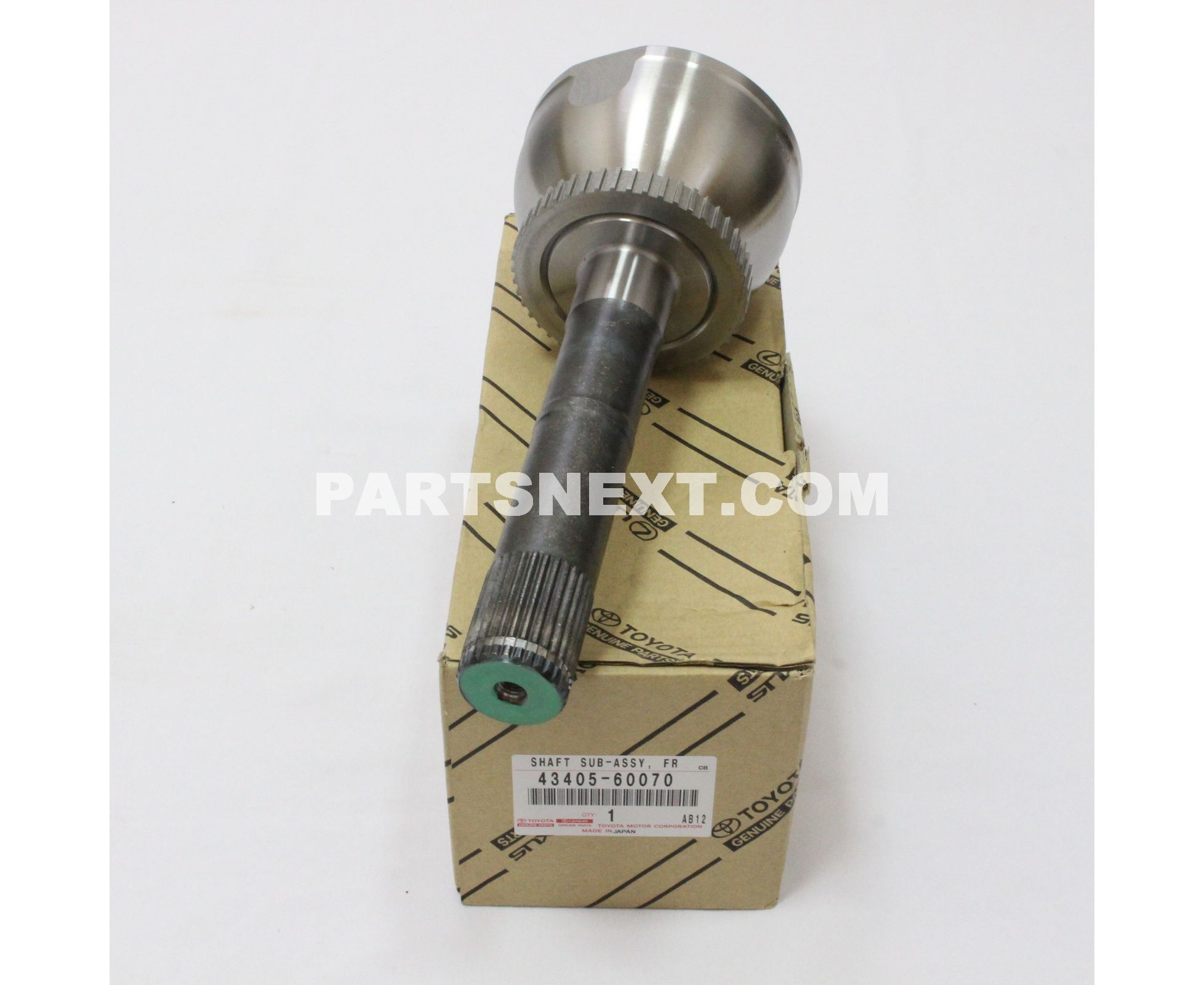 Toyota :: 43405-60070 SHAFT SUB-ASSY, FRONT AXLE OUTER