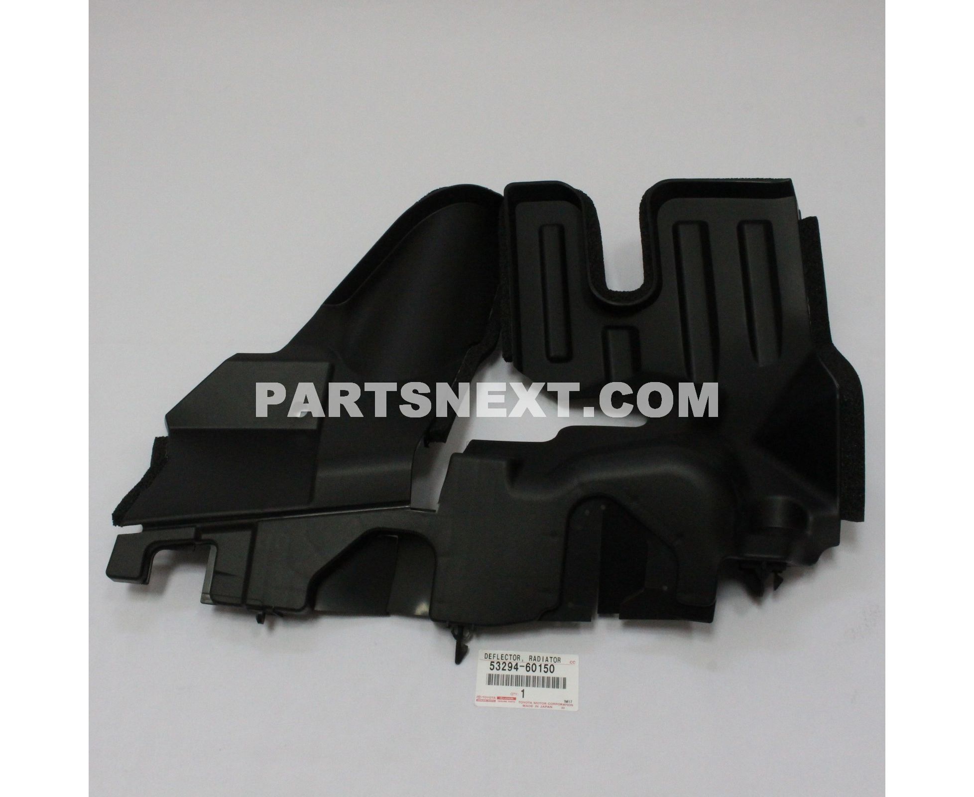 Toyota :: 53294-60150 DEFLECTOR, RADIATOR SIDE, LH