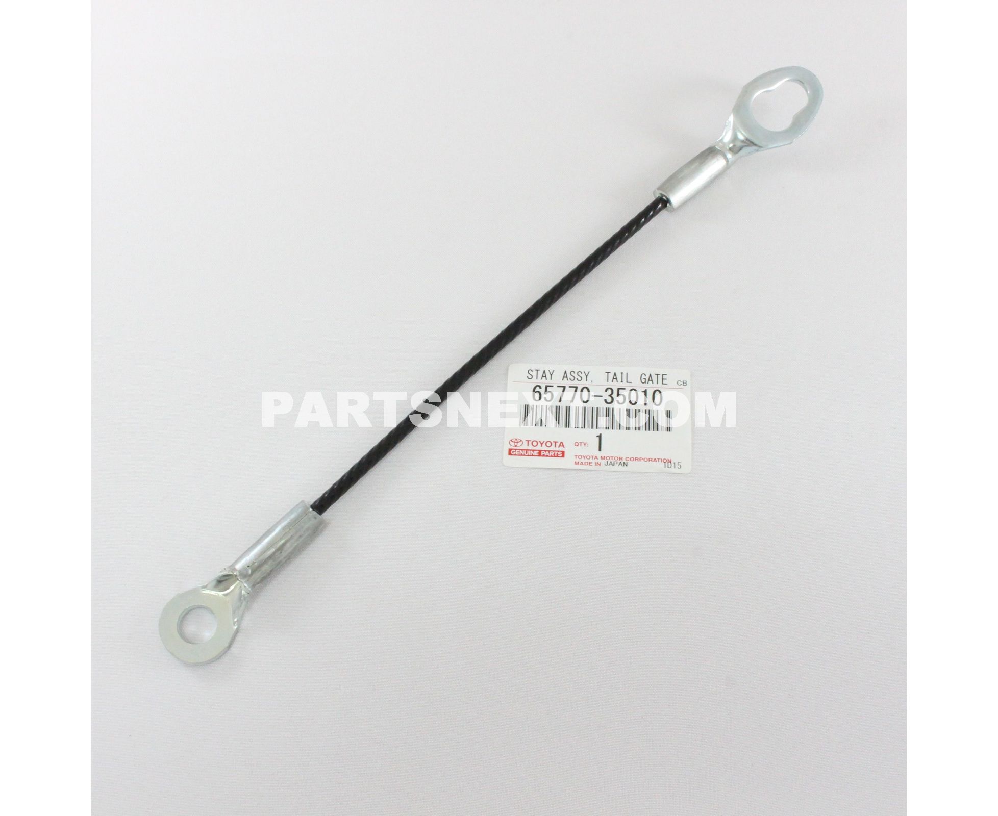 Toyota :: 65770-35010 STAY ASSY, TAIL GATE