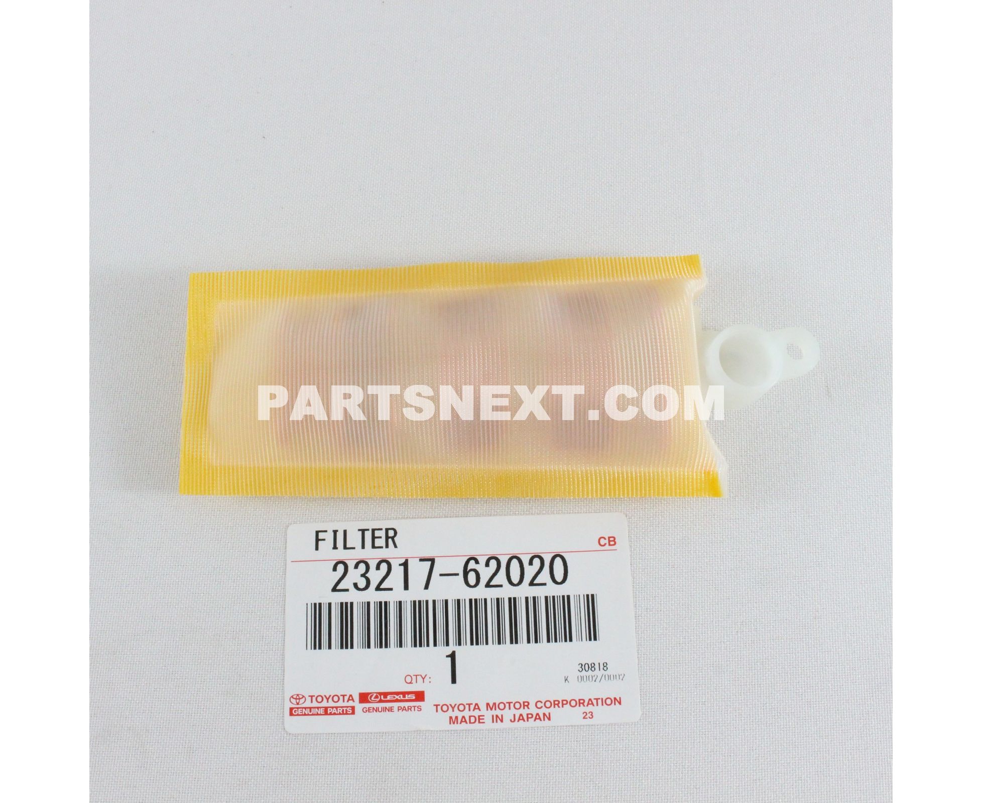 Toyota :: 23217-62020 FILTER, FUEL PUMP