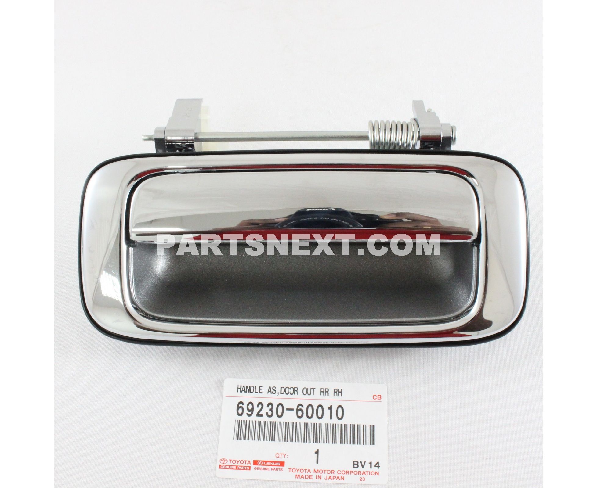 Toyota :: 69230-60010 HANDLE ASSY, REAR DOOR OUTSIDE, RH