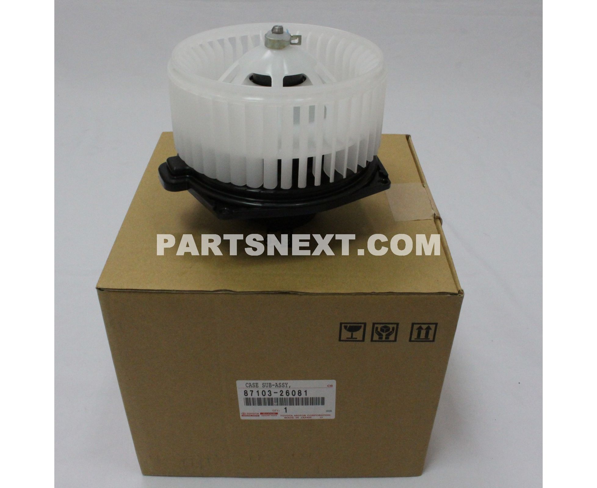 ヨシマホページ Toyota :: 87103-26081 FAN SUB-ASSY, BLOWER, REAR