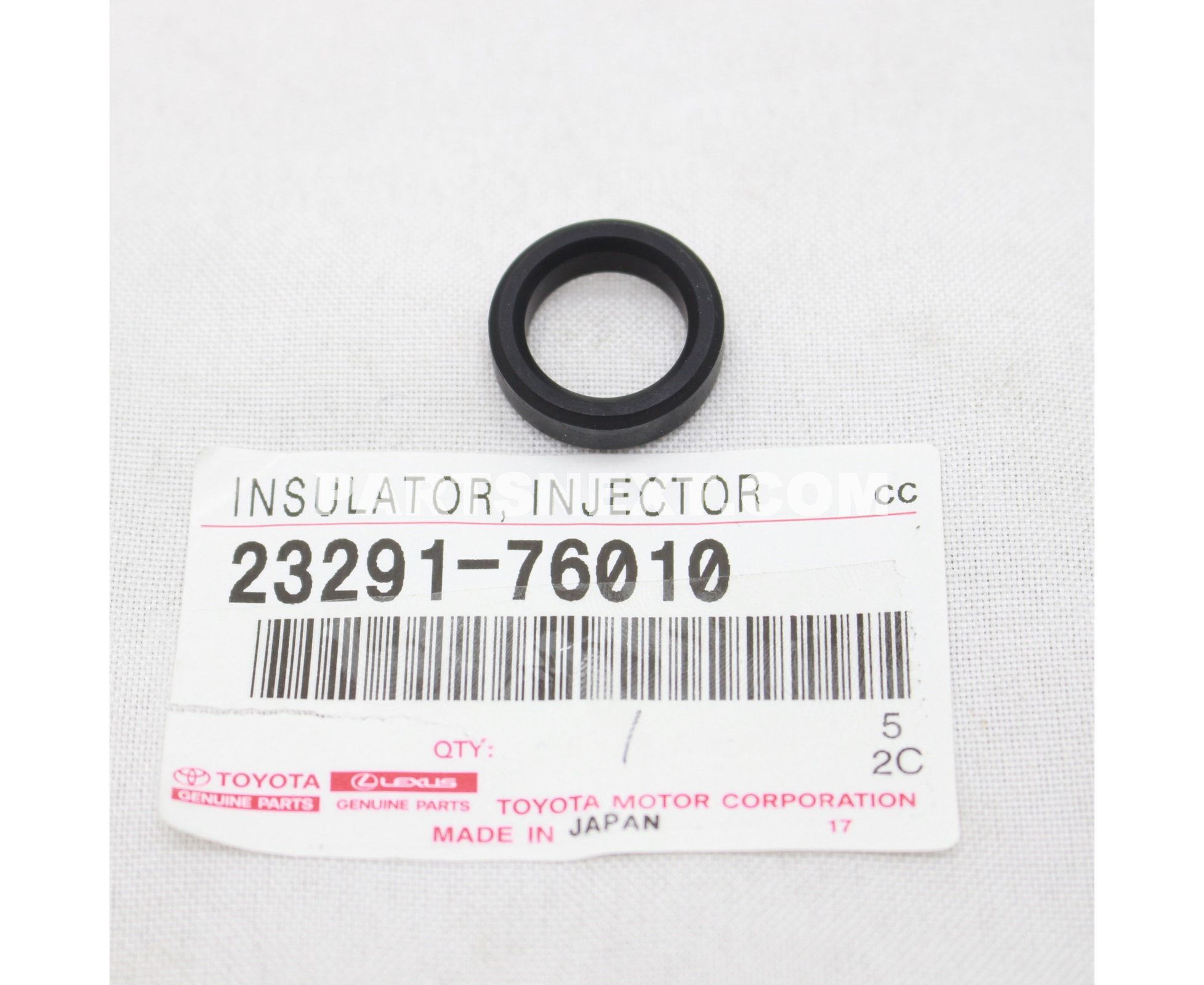 Toyota 2329176010 INSULATOR, INJECTOR VIBRATION