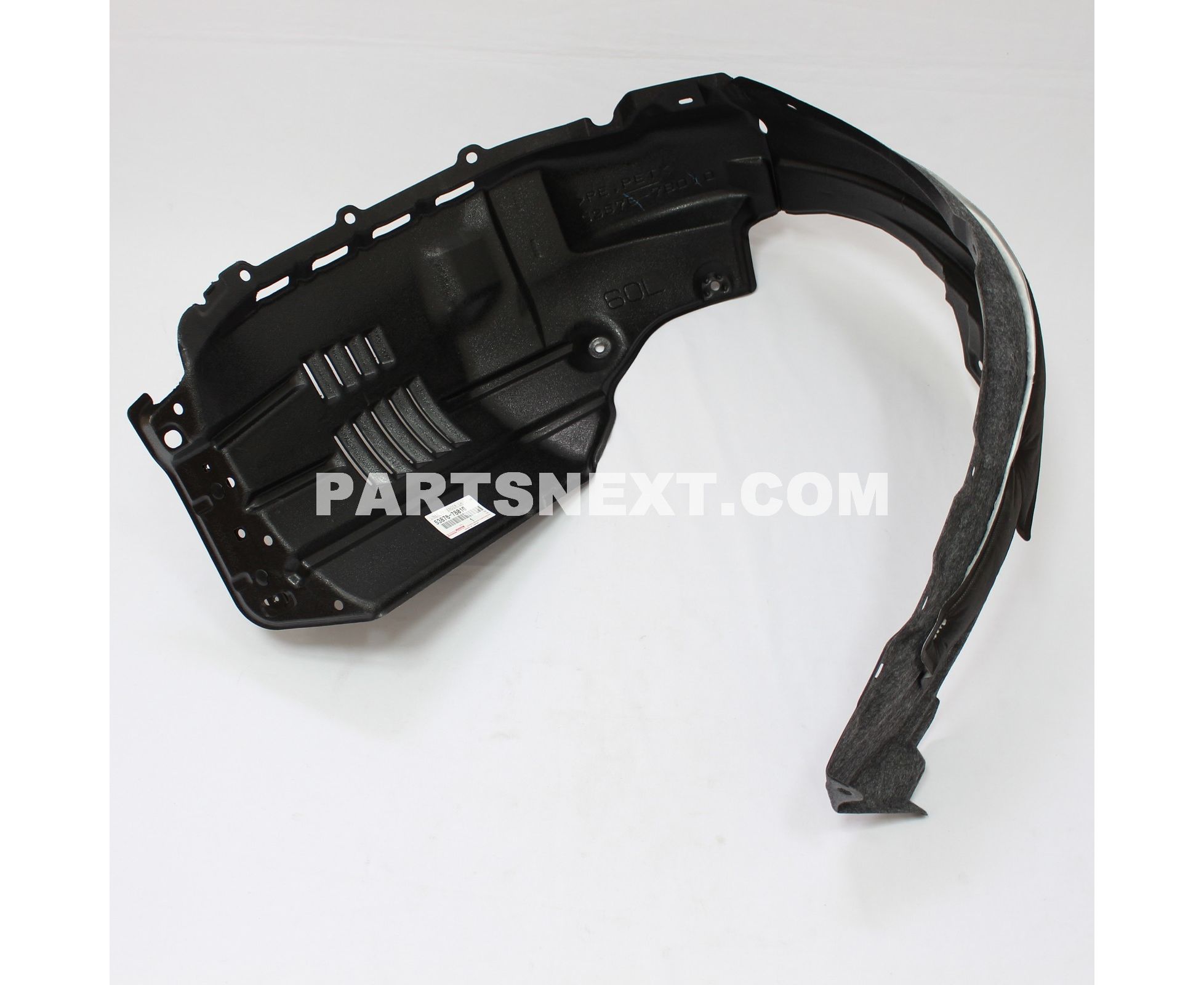 Toyota :: 53876-78010 LINER, FRONT FENDER, LH