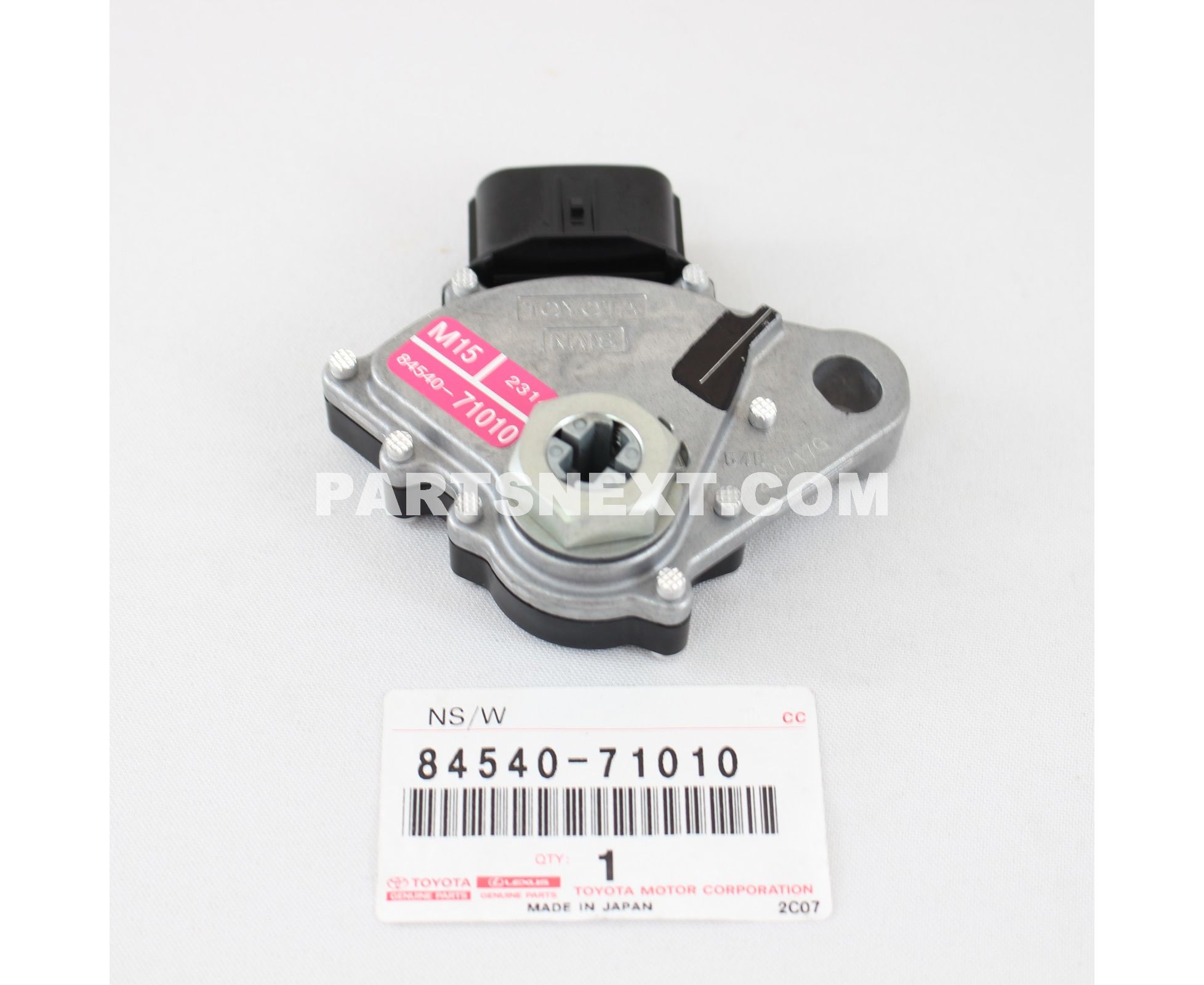 Reset  LEGイタリア語 Toyota :: 84540-71010 SWITCH ASSY, NEUTRAL START
