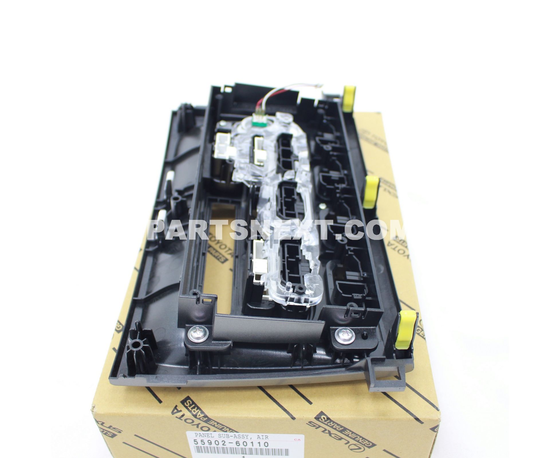 Toyota :: 55902-60110 PANEL SUB-ASSY, AIR CONDITIONER Toyota :: 55902-60110 PANEL SUB-ASSY, AIR CONDITIONER