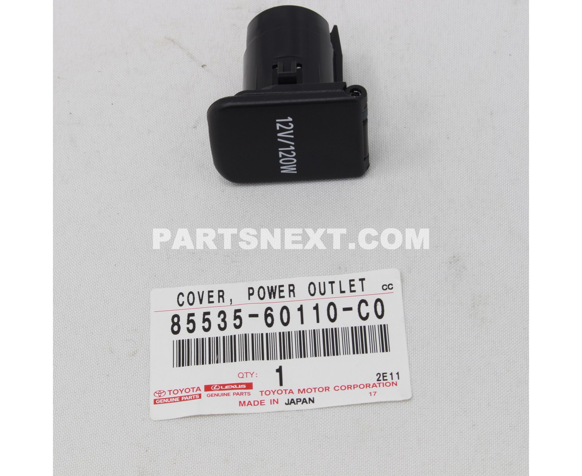 Toyota :: 85535-60110-C0 COVER, POWER OUTLET SOCKET, CENTER