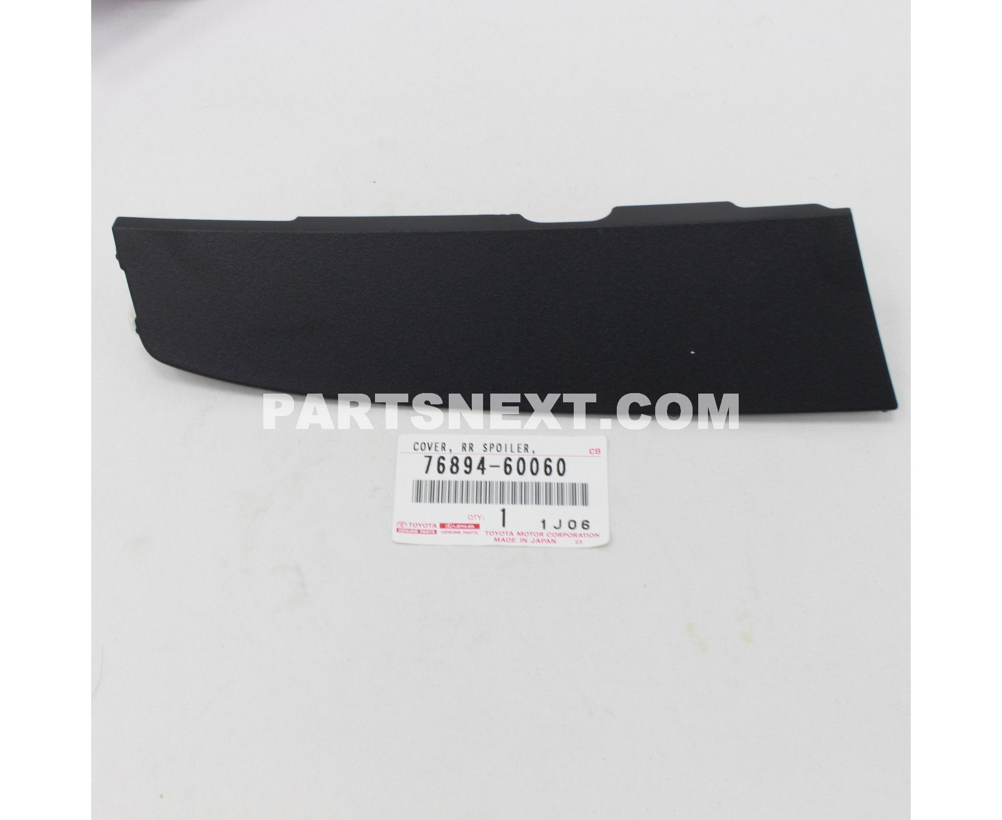 Toyota :: 76894-60060 COVER, REAR SPOILER, RH