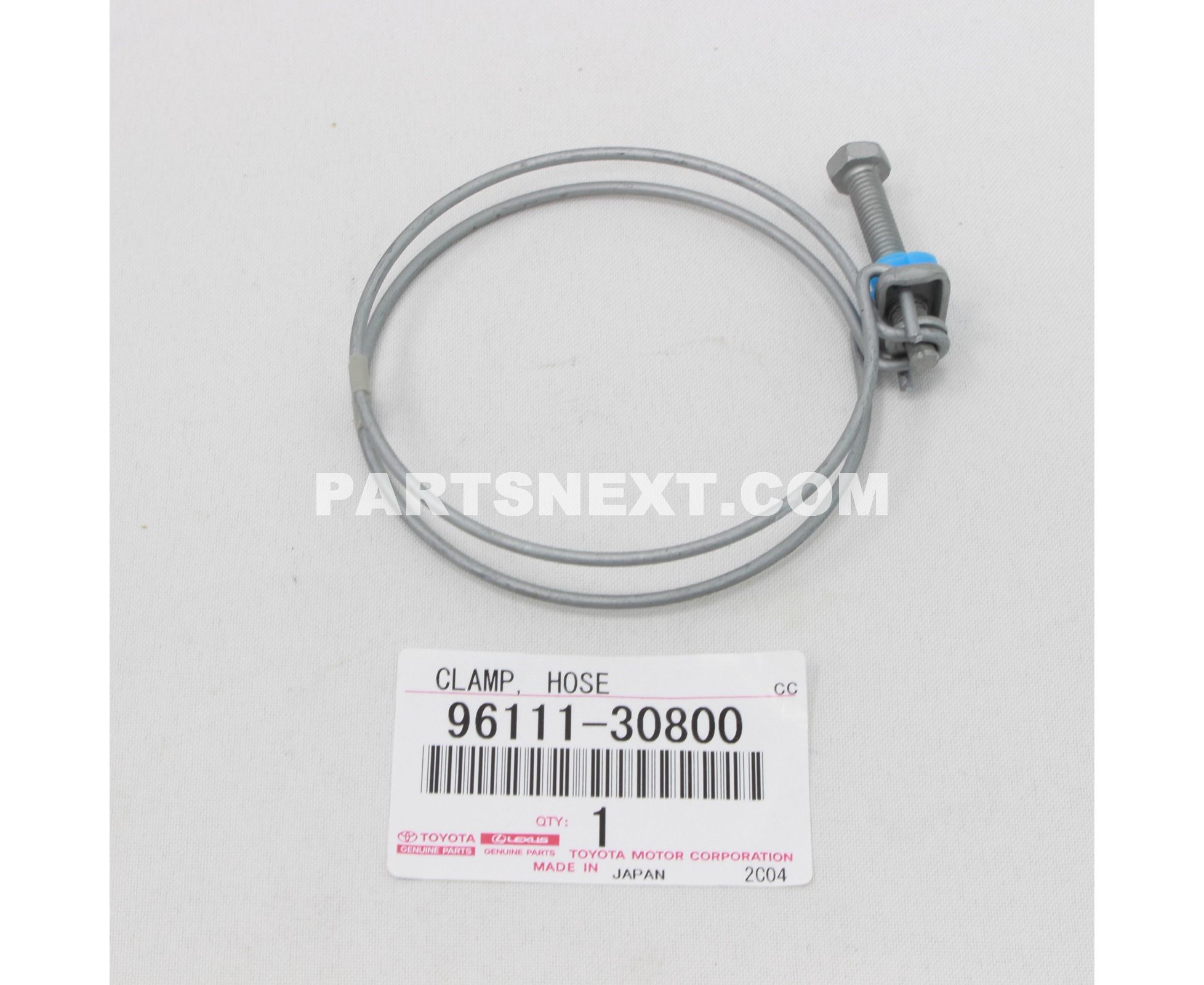 Toyota 9611130800 CLAMP(FOR AIR CLEANER HOSE, NO.1)