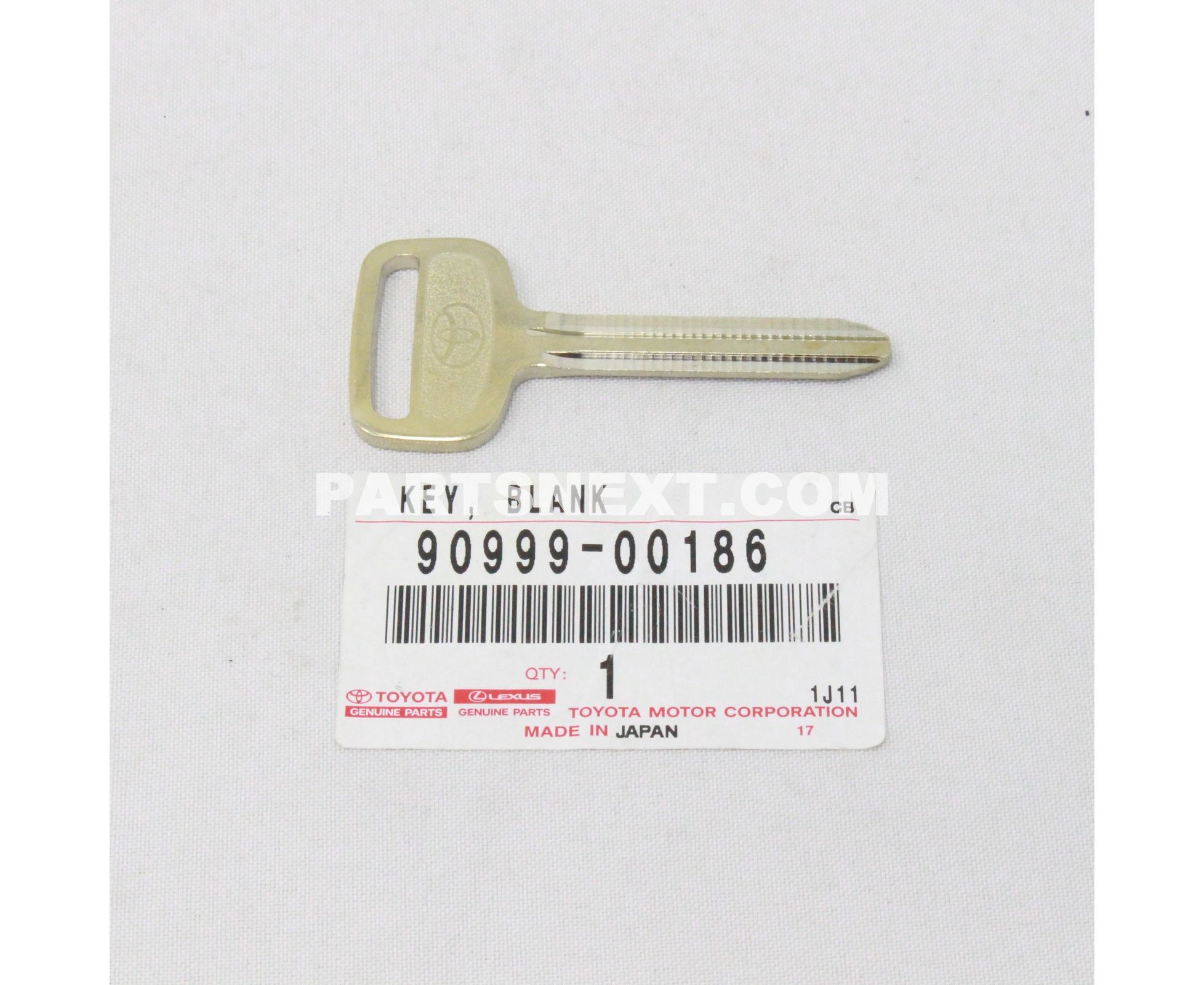 Toyota Non-Transponder Blank Key Genune OEM 90999-00185 | EBay - Foto 10