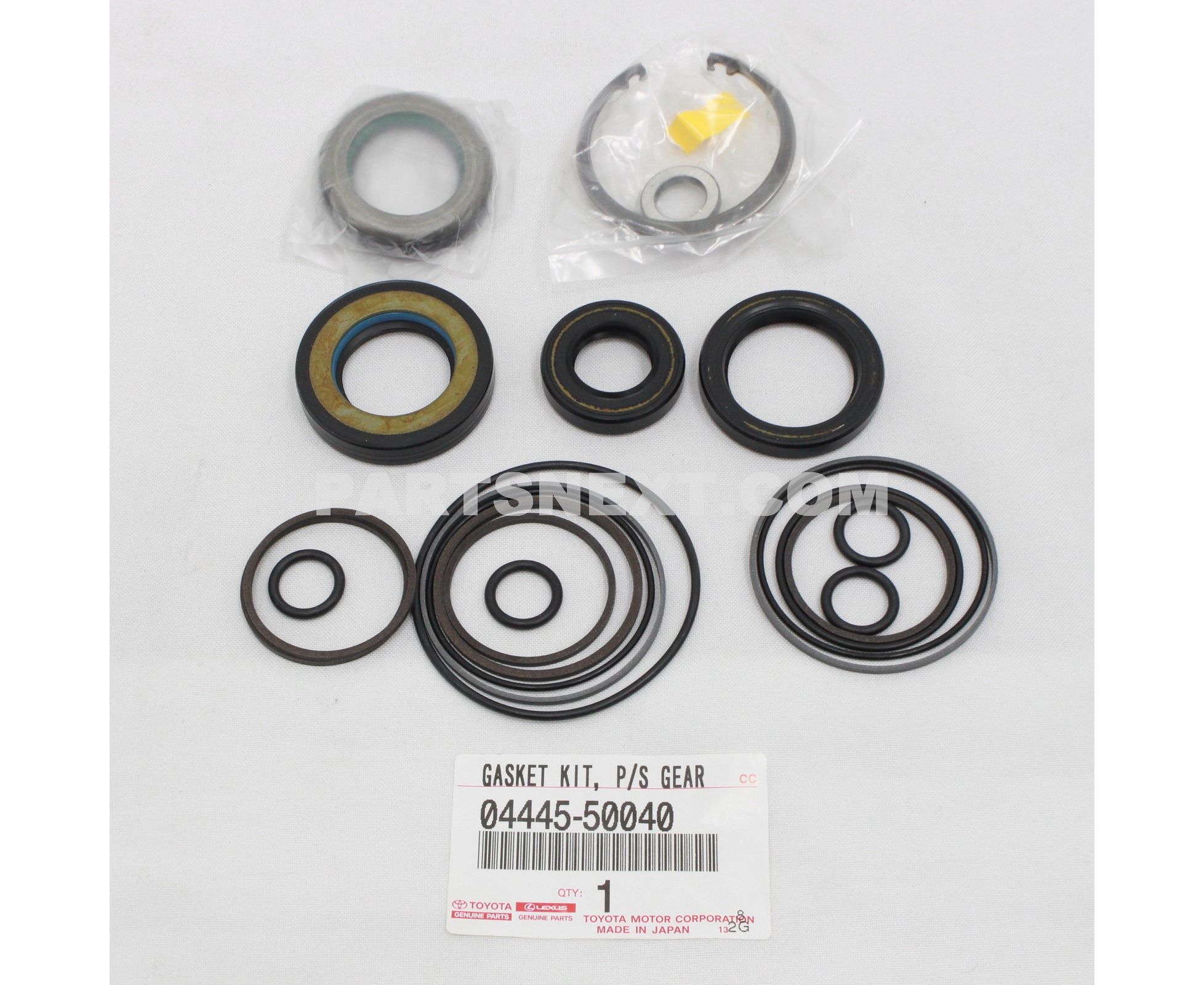 Toyota :: 04445-50040 GASKET KIT, POWER STEERING GEAR(FOR