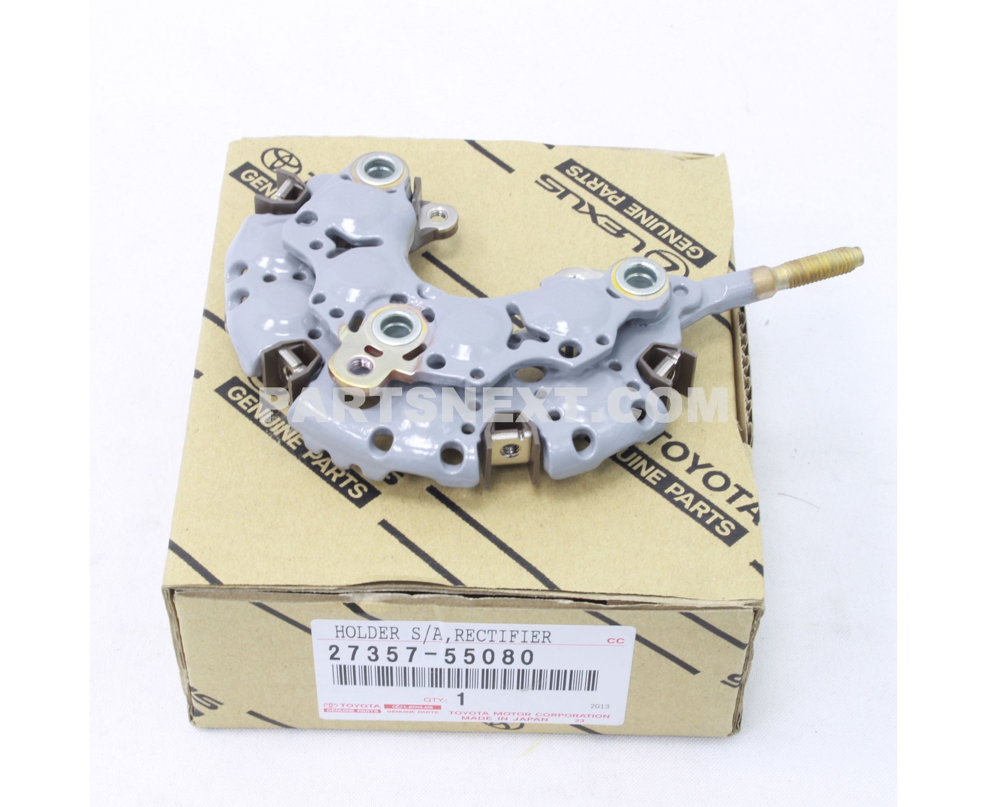 Toyota :: 27357-55080 HOLDER, ALTERNATOR, W/RECTIFIER