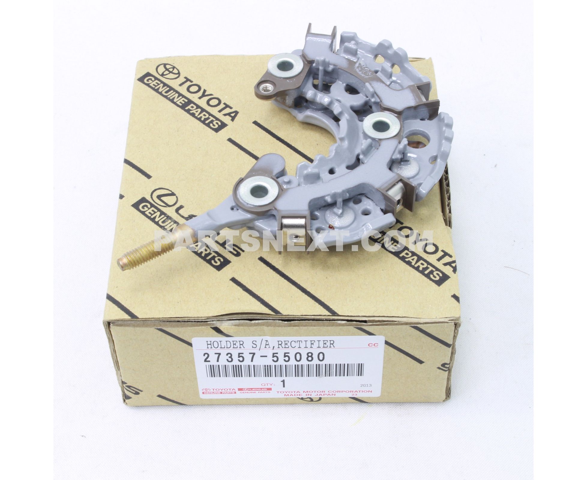 Toyota :: 27357-55080 HOLDER, ALTERNATOR, W/RECTIFIER