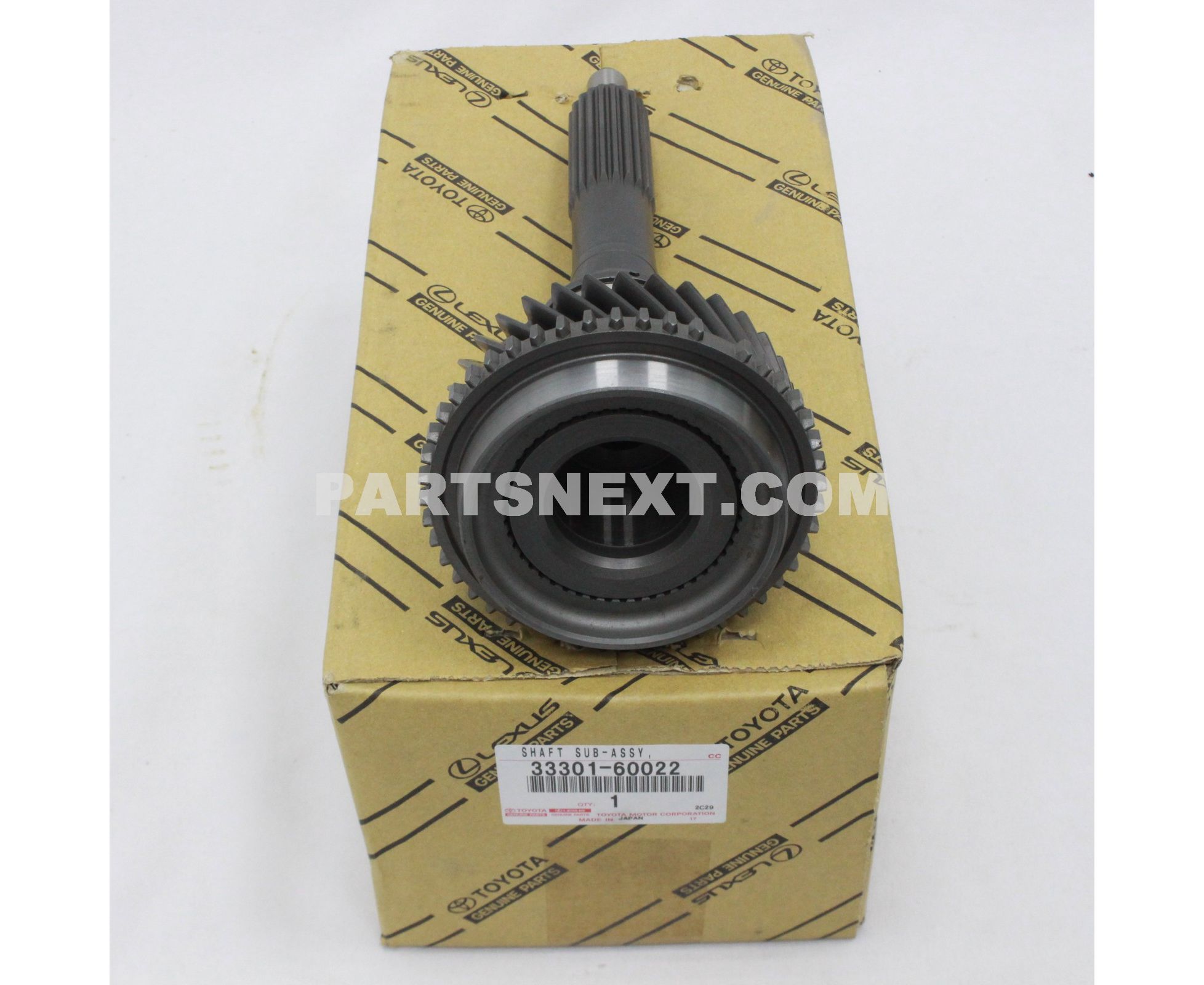Toyota :: 33301-60022 SHAFT, INPUT