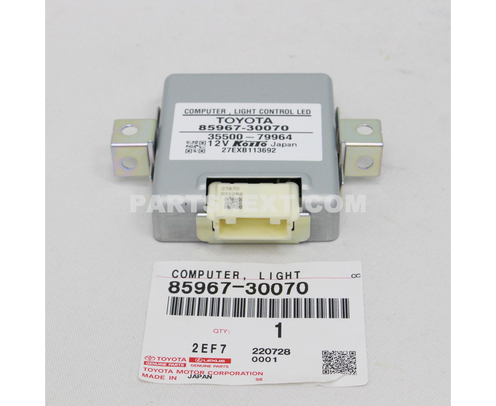 Toyota :: 85967-30070 COMPUTER, LIGHT CONTROL
