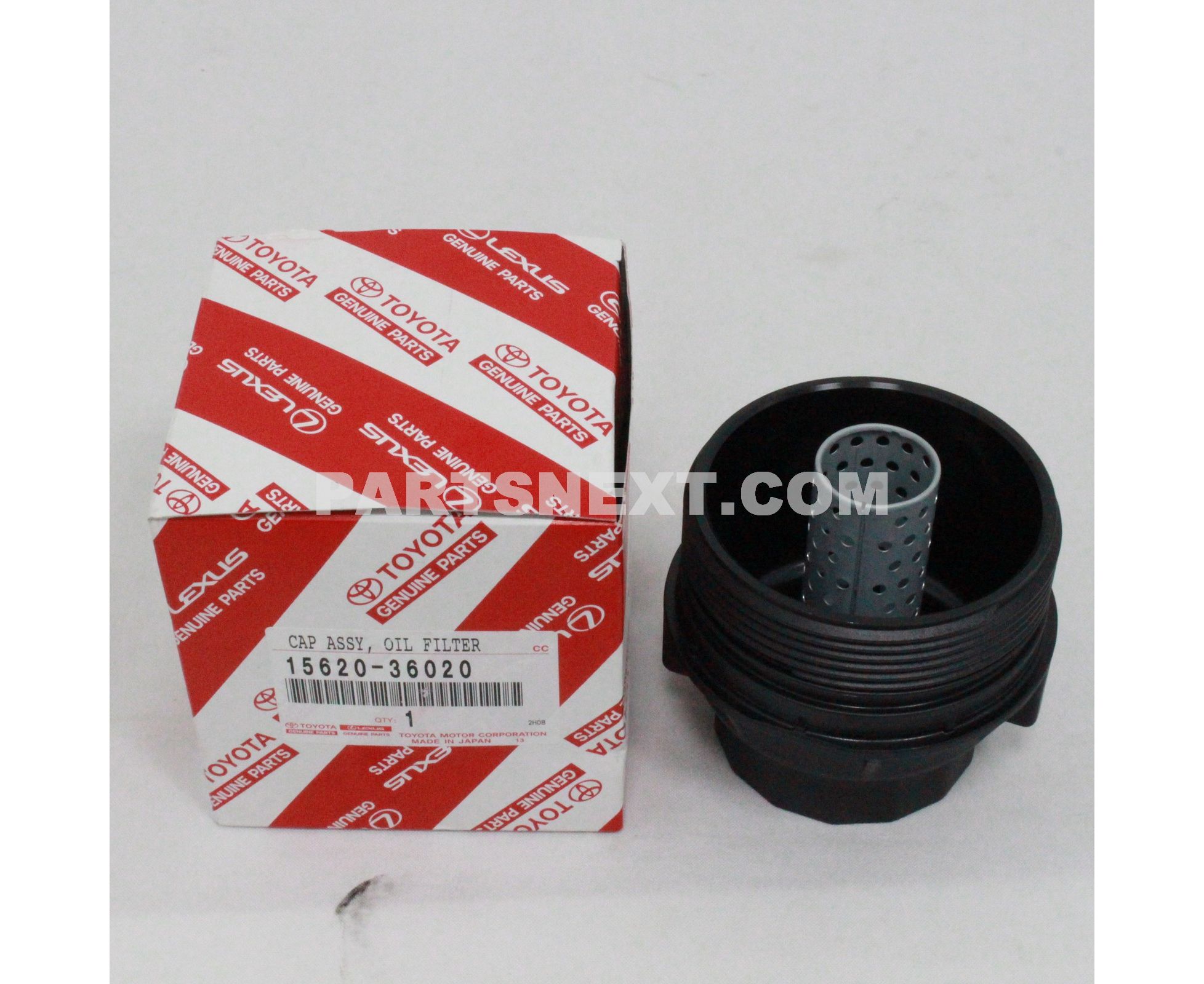 Genuine Toyota Oil Filter Cap Assembly - OEM Part 15620-36020