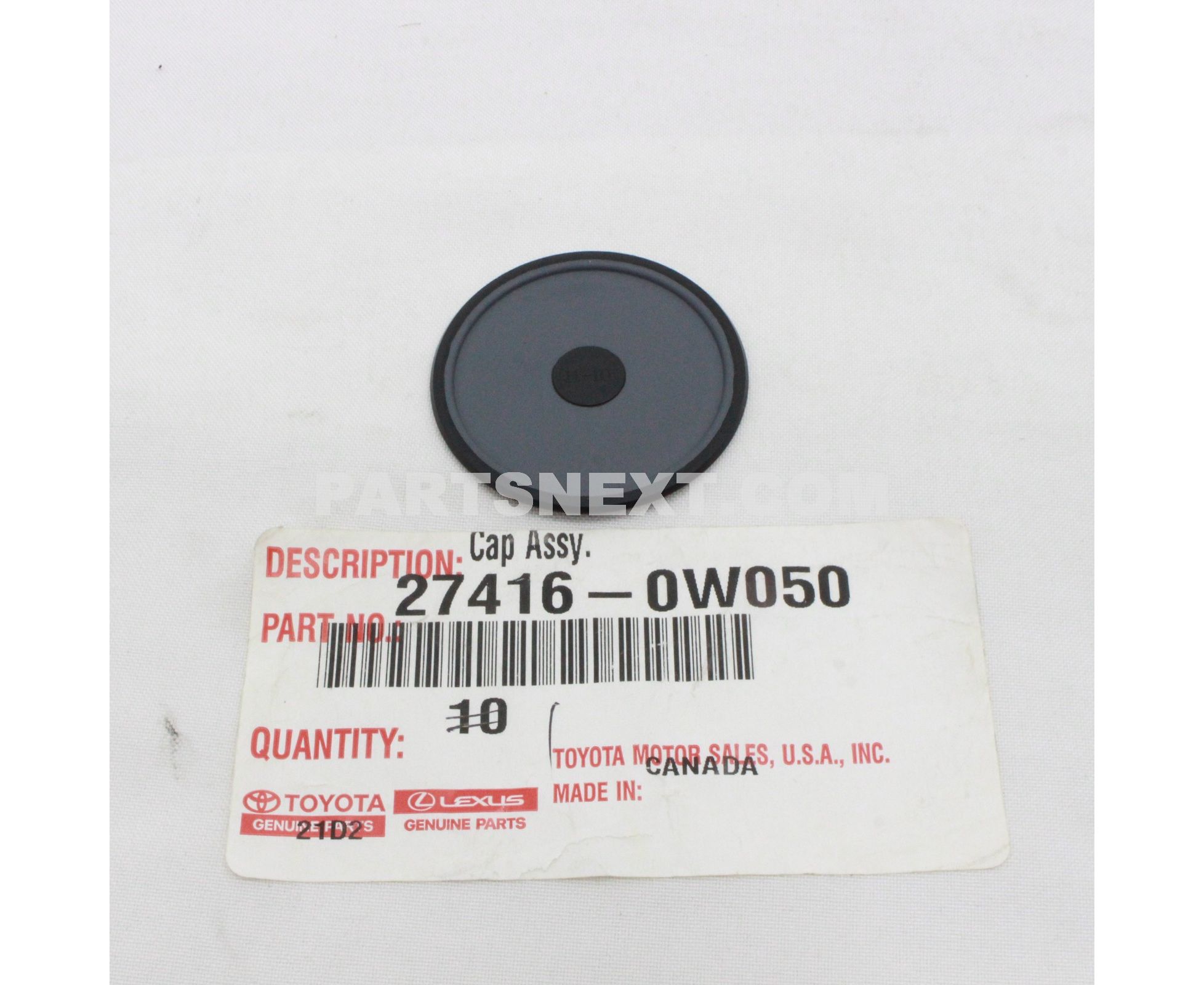 Toyota :: 27416-0W050 CAP, ALTERNATOR PULLEY