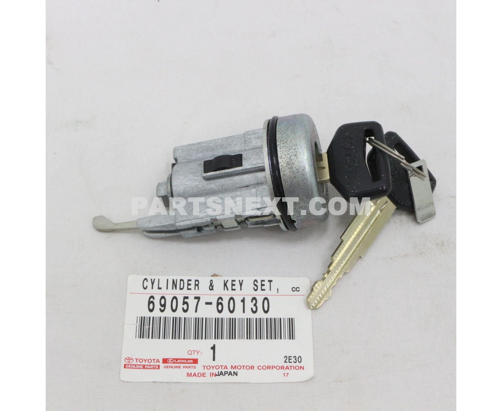 Toyota 6905760130 CYLINDER & KEY SET, IGNITION SWITCH LOCK