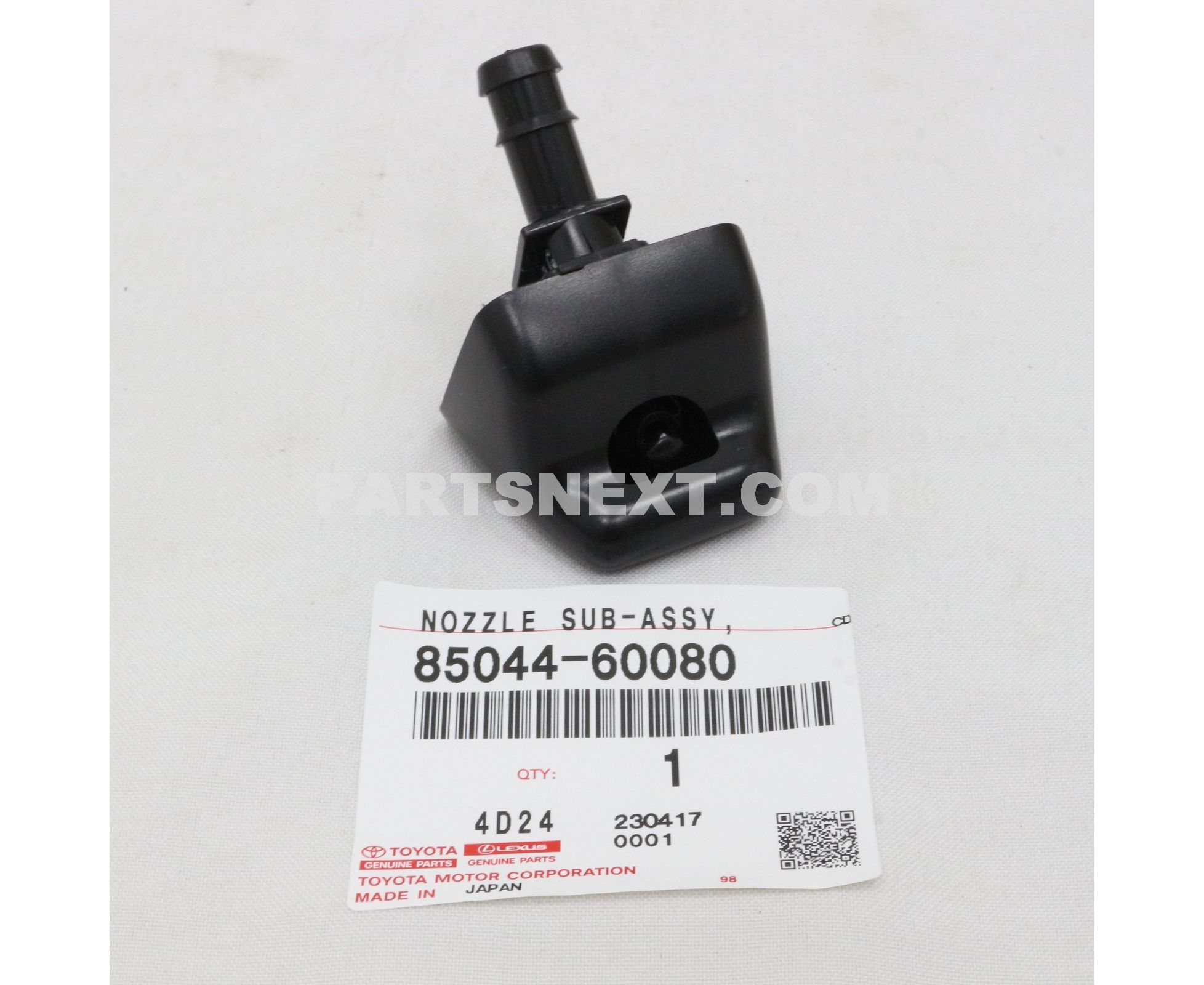 Toyota :: 85044-60080 NOZZLE, HEADLAMP CLEANER WASHER