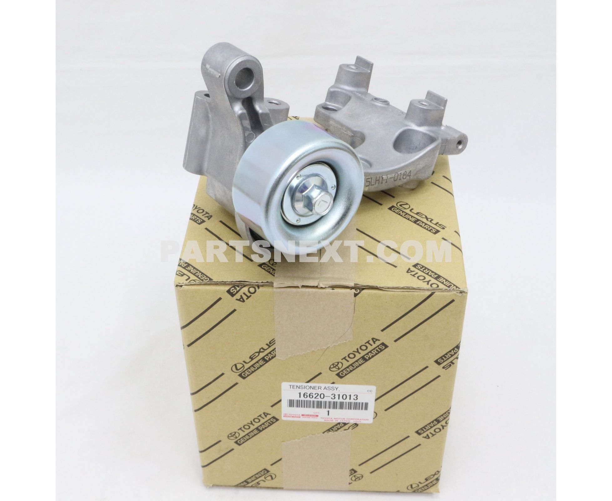 Genuine OEM Toyota Serpentine Belt Tensioner With Idler Pulley – 16620-31013