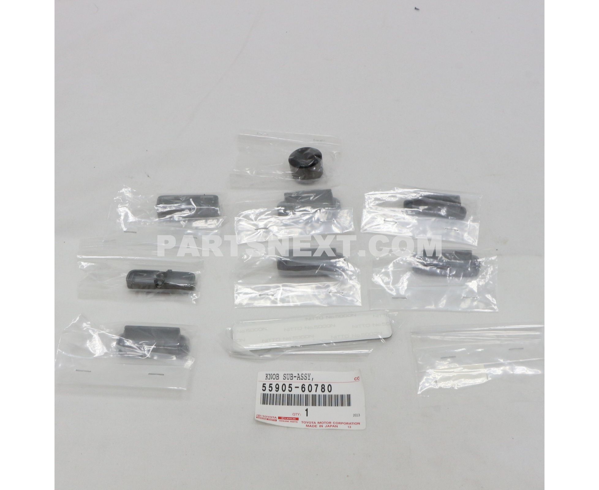 Toyota :: 55905-60780 KNOB, HEATER CONTROL