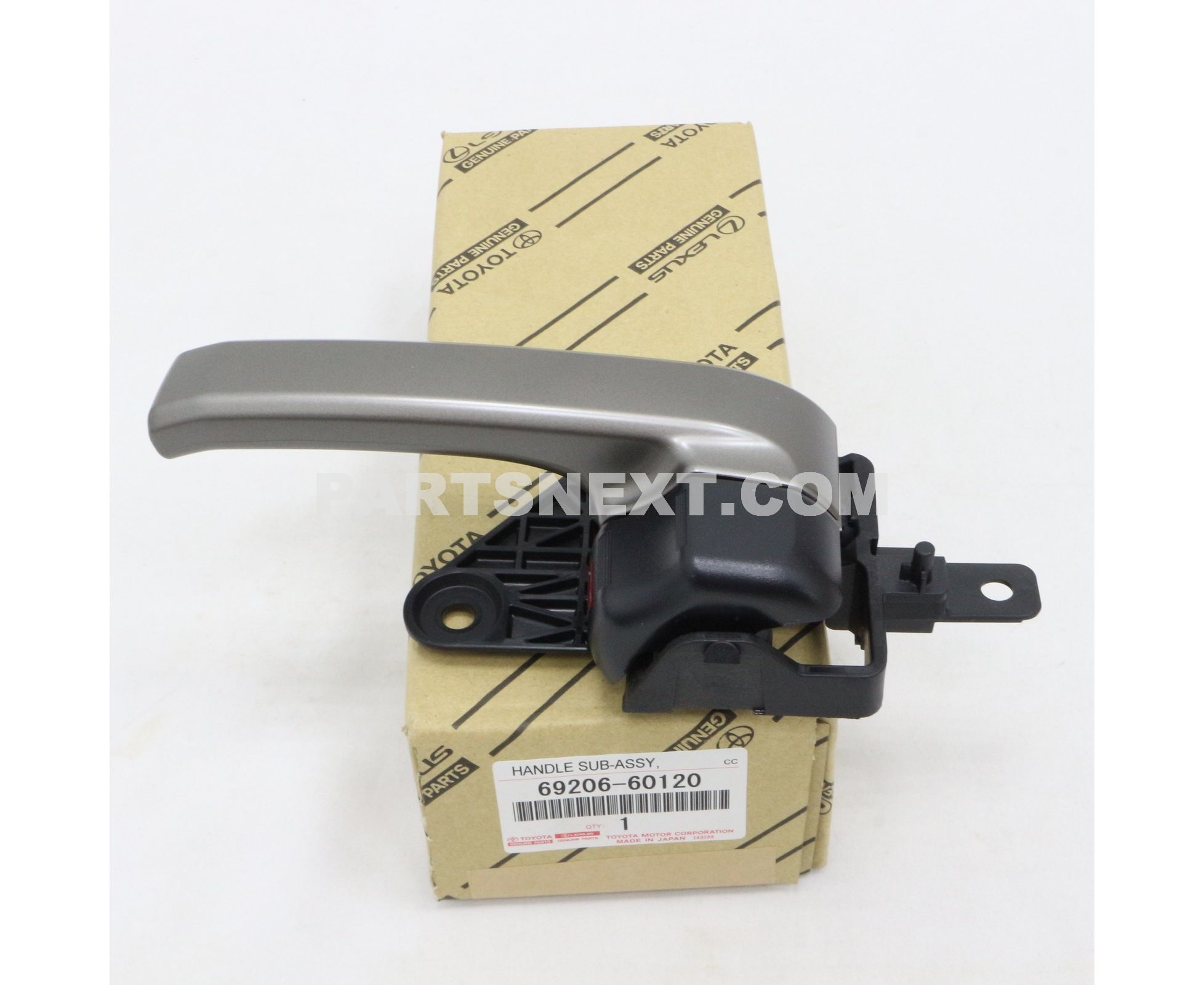 Toyota :: 69206-60120 HANDLE SUB-ASSY, FRONT DOOR INSIDE, LH