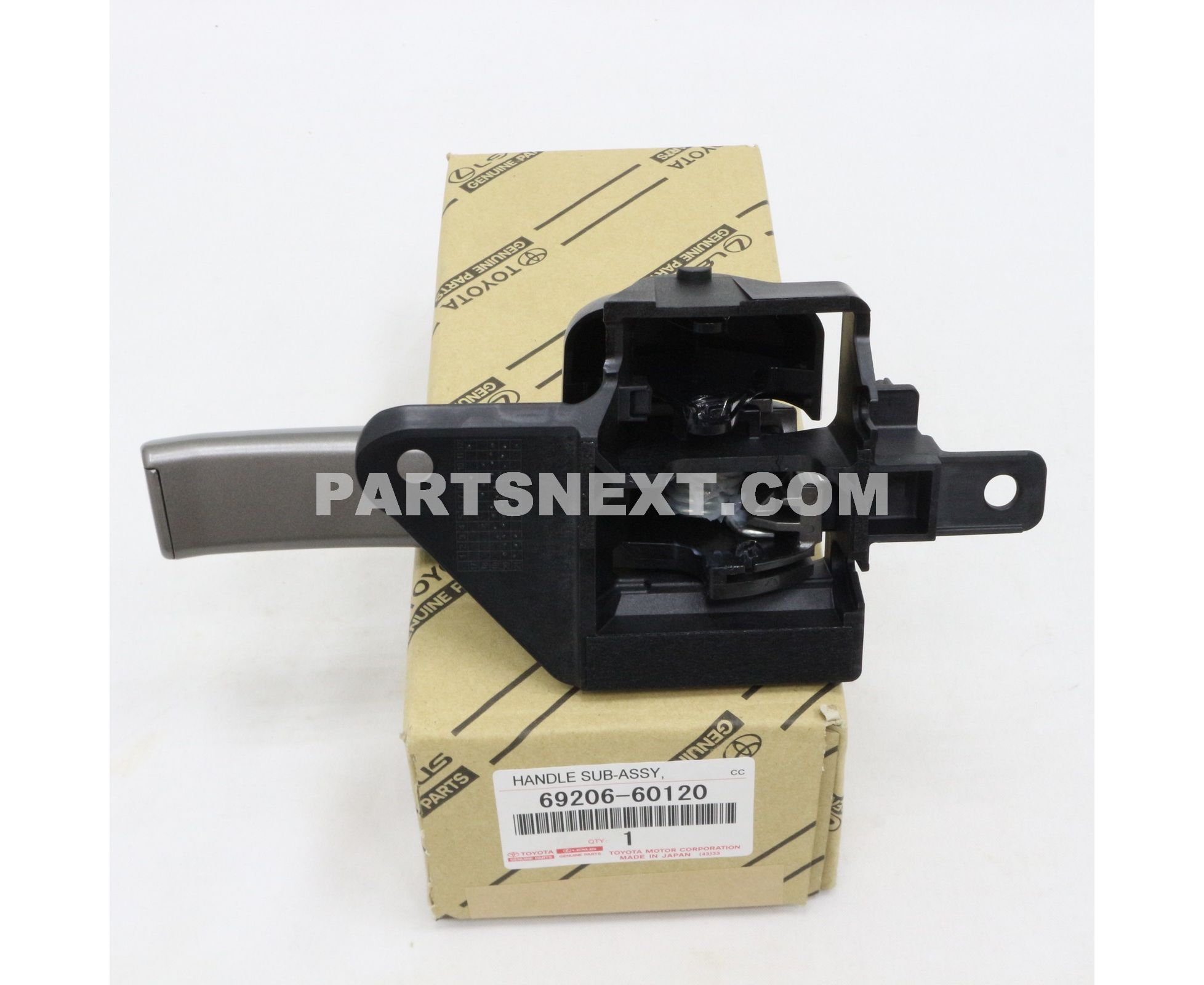 Toyota :: 69206-60120 HANDLE SUB-ASSY, FRONT DOOR INSIDE, LH