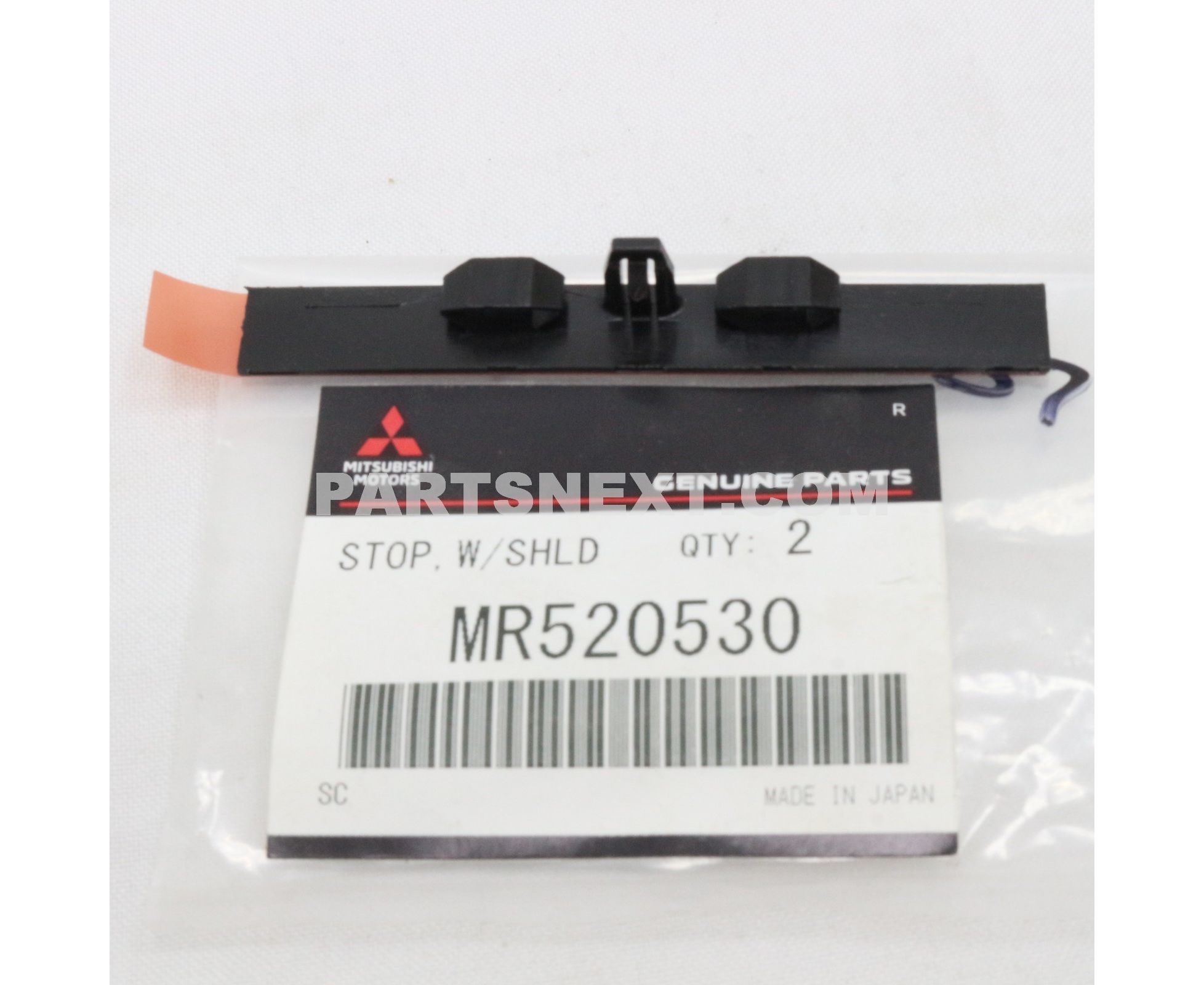 Mitsubishi :: MR520530 STOPPER,WINDSHIELD GLASS