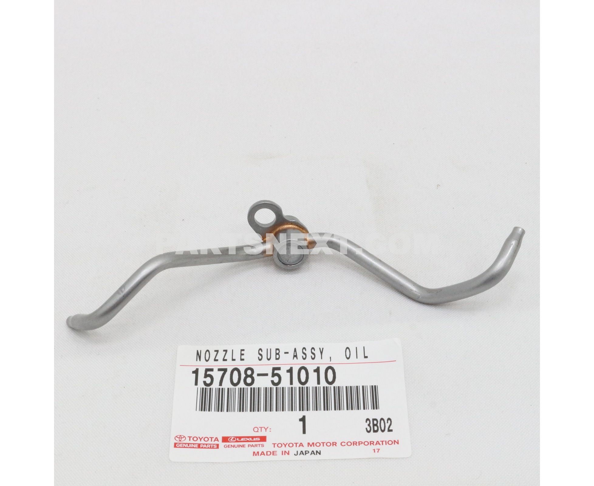 Toyota :: 15708-51010 NOZZLE SUB-ASSY, OIL, NO.1