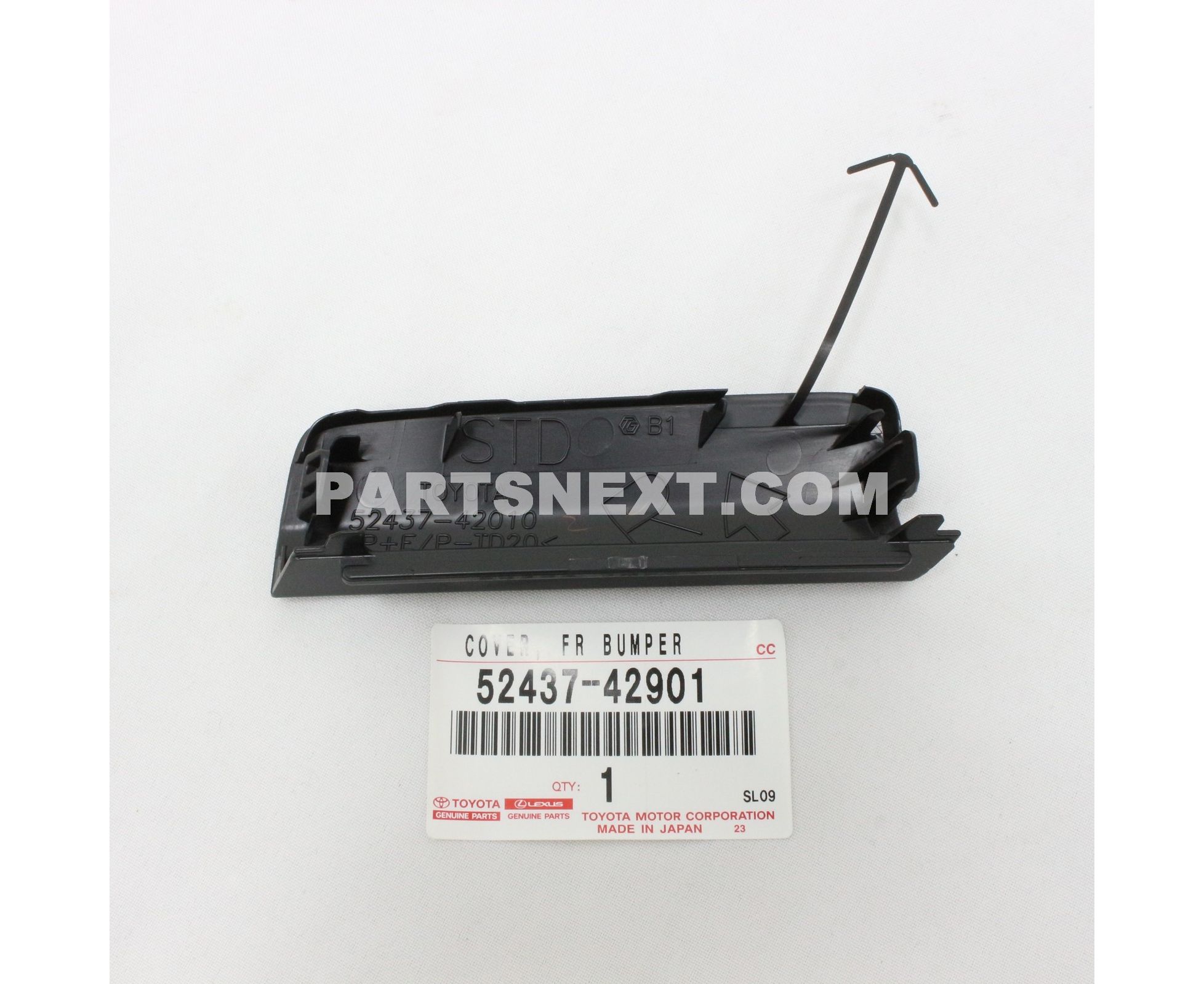 Toyota :: 52437-42901 COVER FR BUMPER