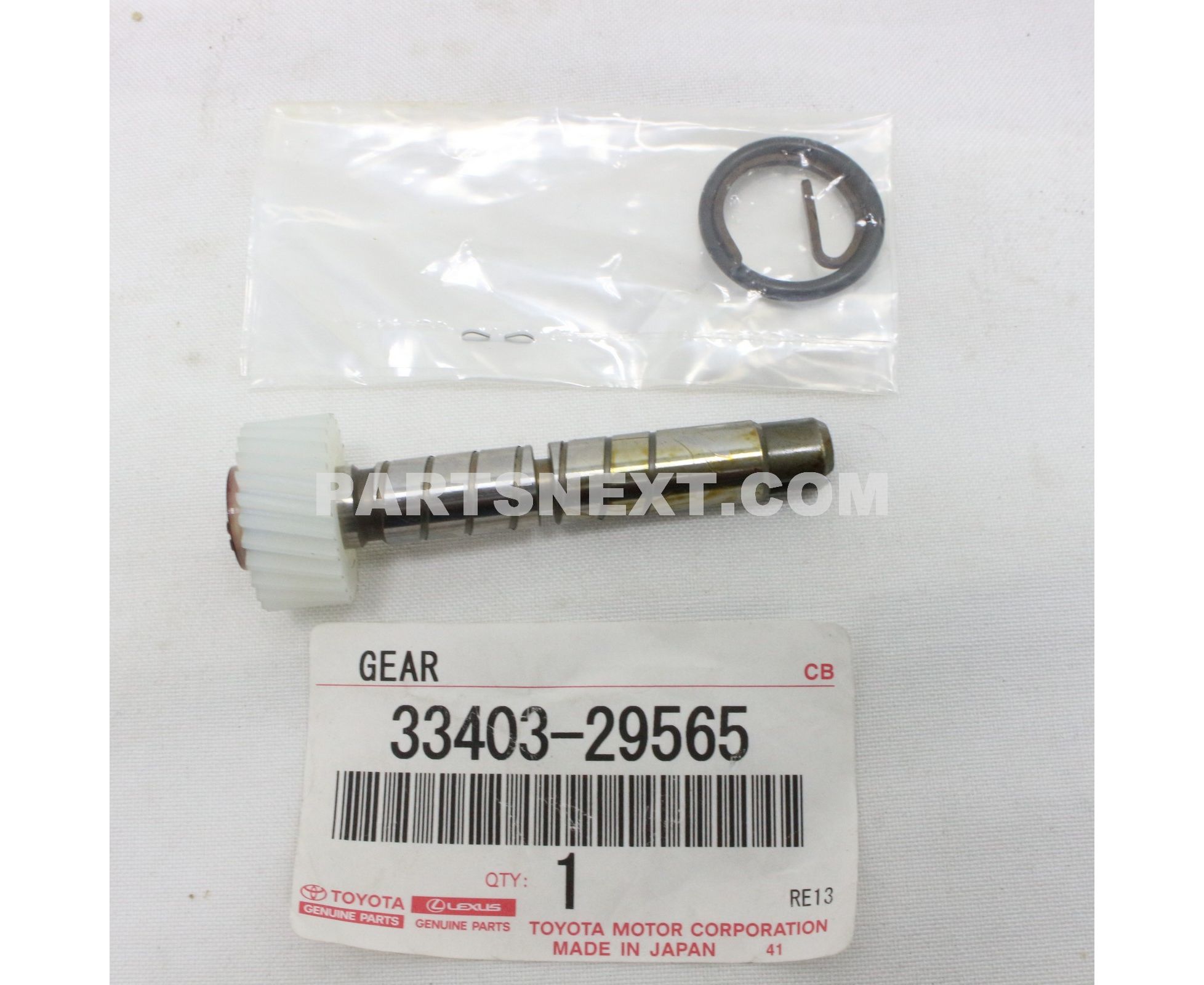 Toyota :: 33403-29565 GEAR SUB-ASSY, SPEEDOMETER DRIVEN (MTM)