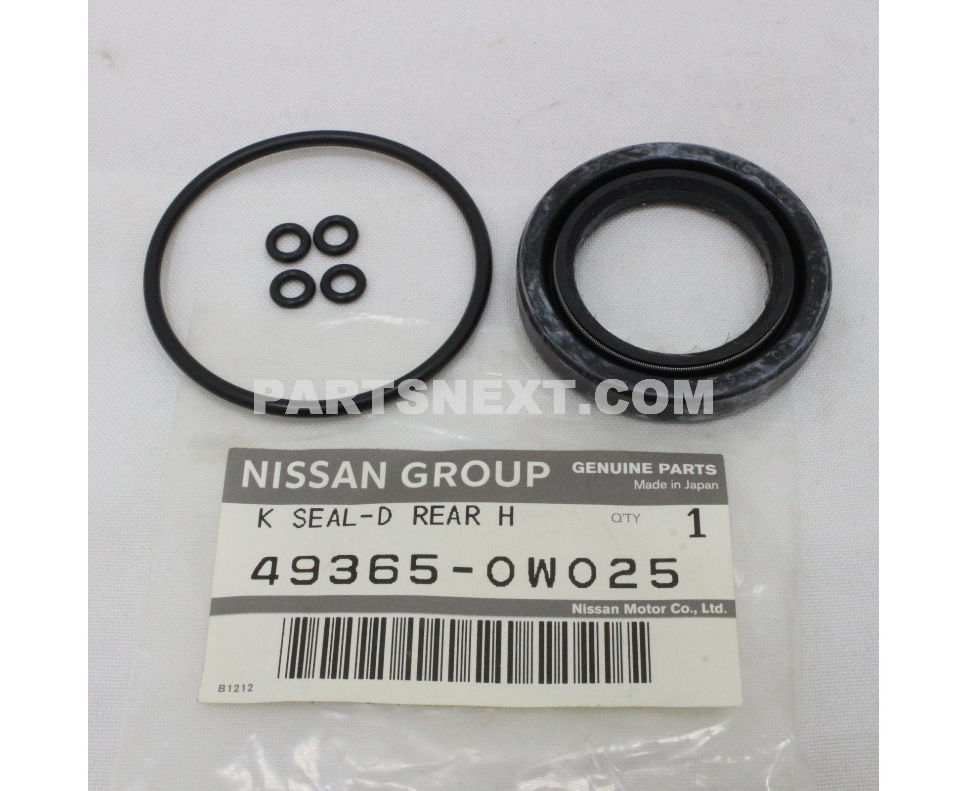 Nissan :: 49365-0W025 SEAL KIT-PINION,POWER STEERING GEAR