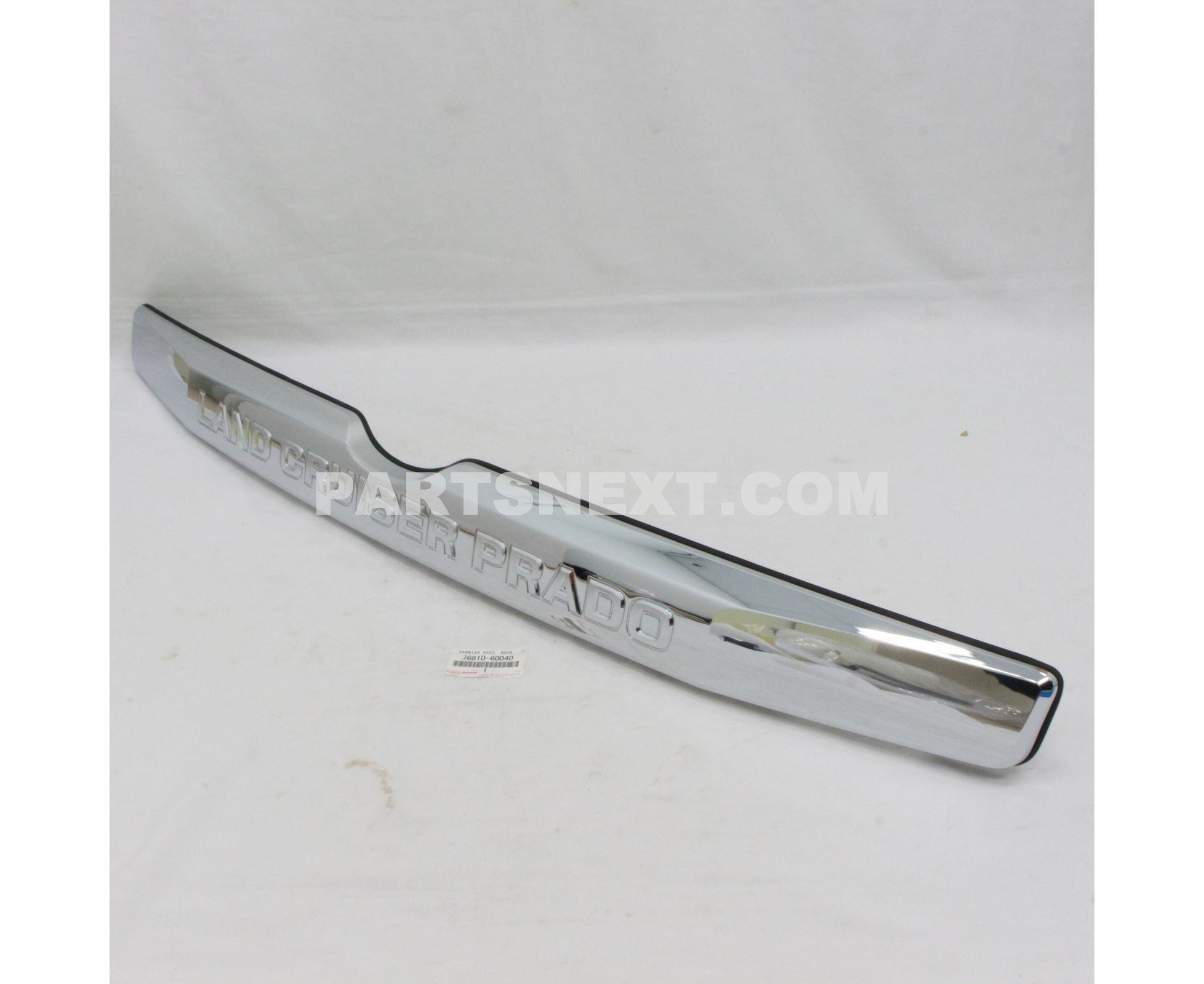 Toyota :: 76810-60040 GARNISH, BACK DOOR, OUTSIDE NO.2