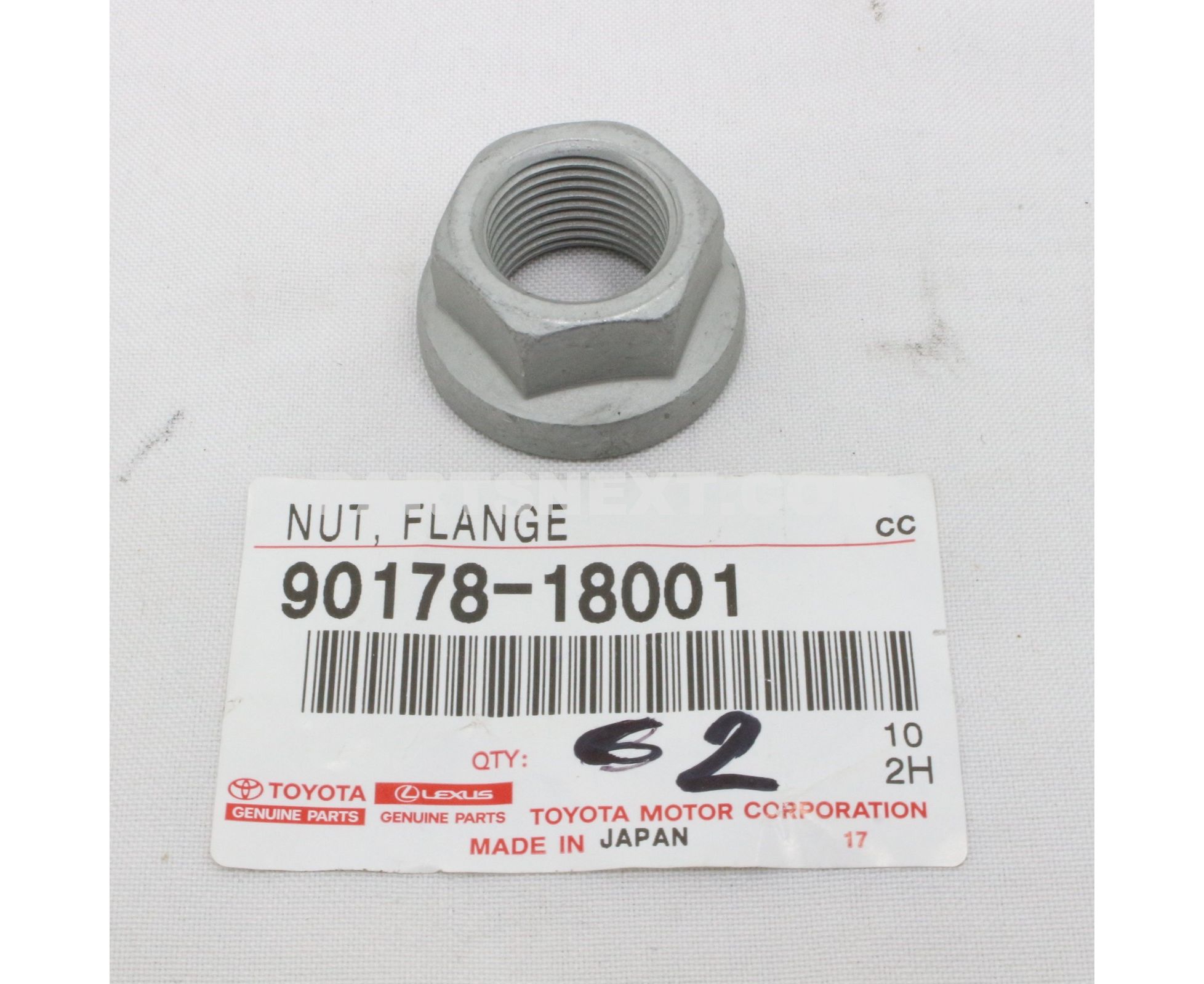 Toyota :: 90178-18001 NUT, FLANGE