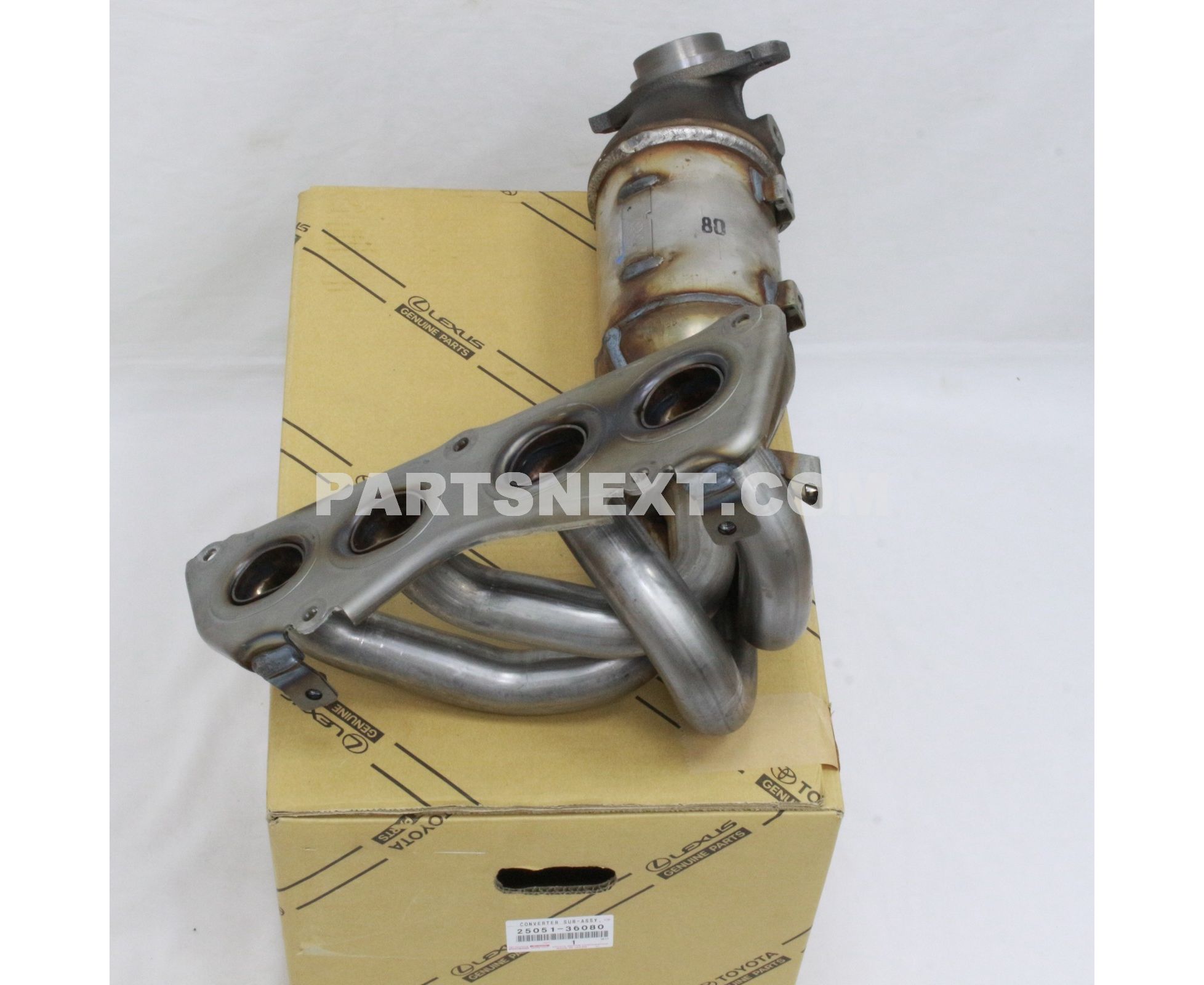 Toyota :: 25051-36080 CONVERTER SUB-ASSY, EXHAUST MANIFOLD
