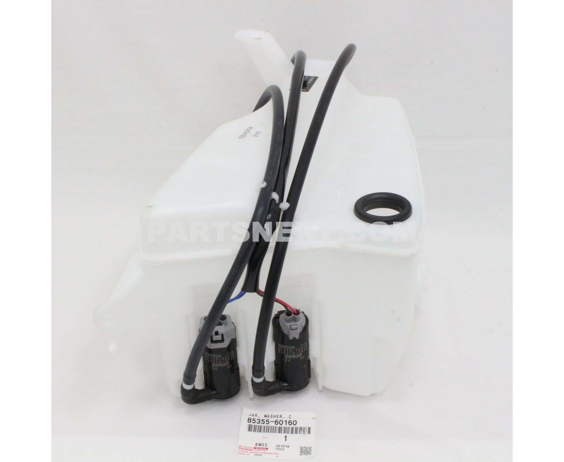 Toyota :: 85355-60160 JAR ASSY, WINDSHIELD WASHER Toyota :: 85355-60160 JAR ASSY, WINDSHIELD WASHER