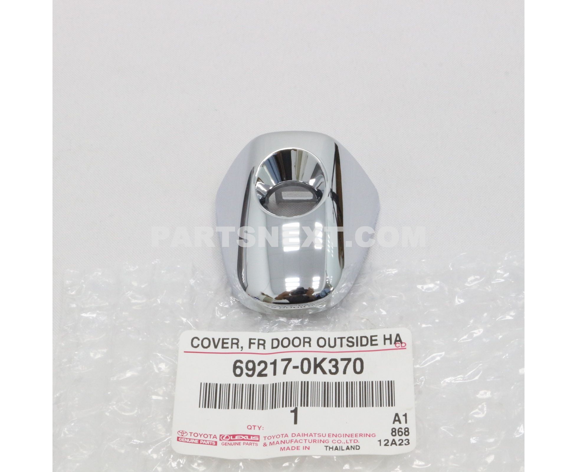 アキページ Toyota :: 69217-0K370 COVER FR DOOR OUTSI