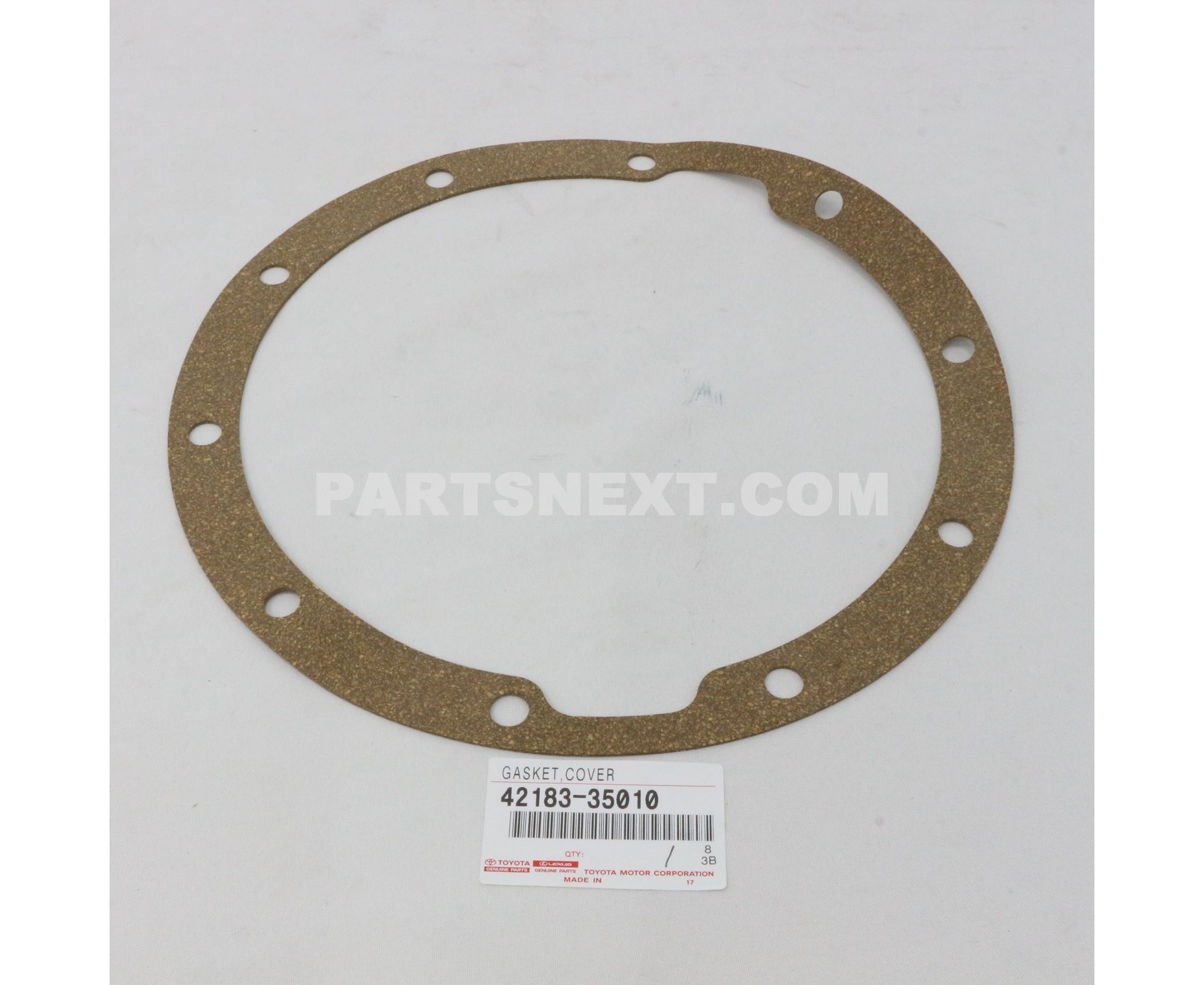 Toyota 4218335010 GASKET, REAR AXLE HOUSING COVER