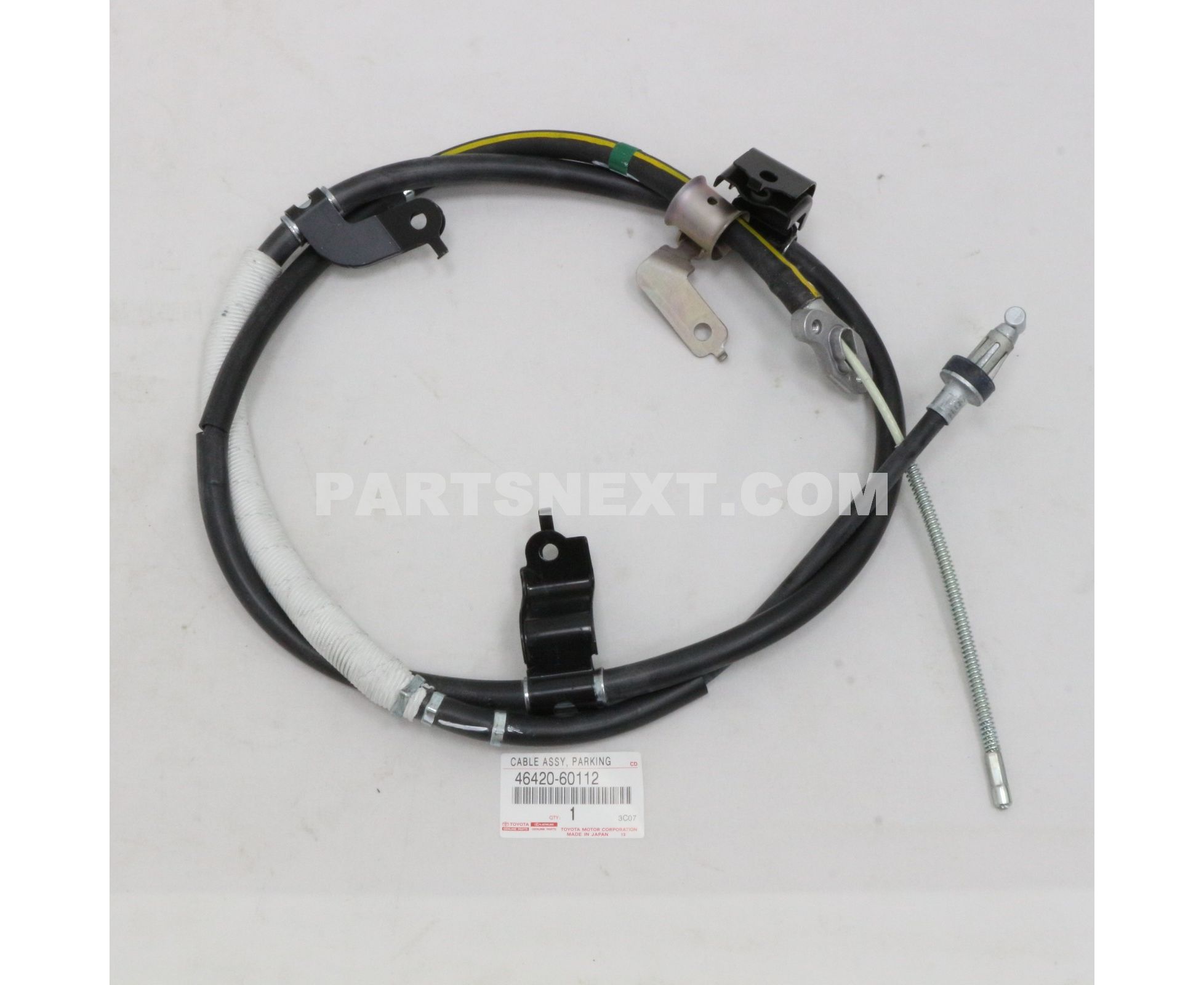TOYOTA(トヨタ) 純正部品 CABLE ASSY PARKING BRAKE NO.3 品番46430